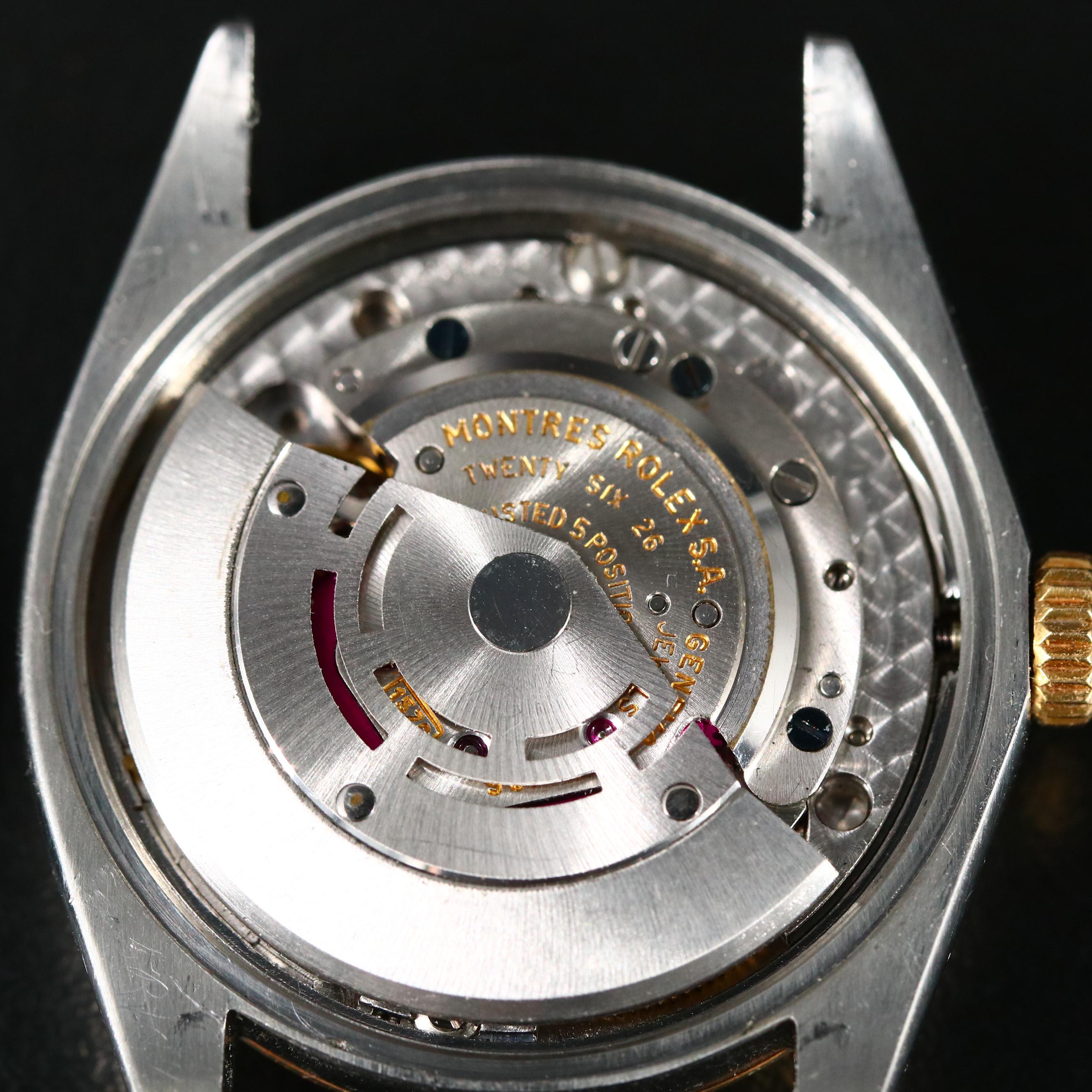 1969 Rolex Oyster Perpetual Date 14K and Stainless Steel Watch