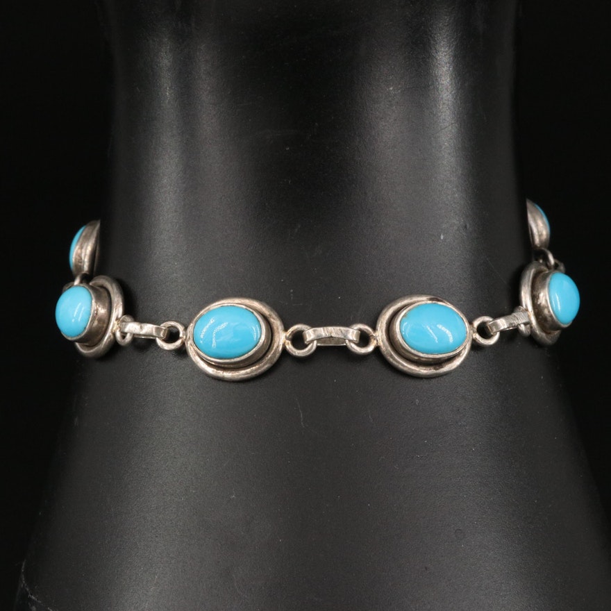 Sterling Turquoise Bracelet