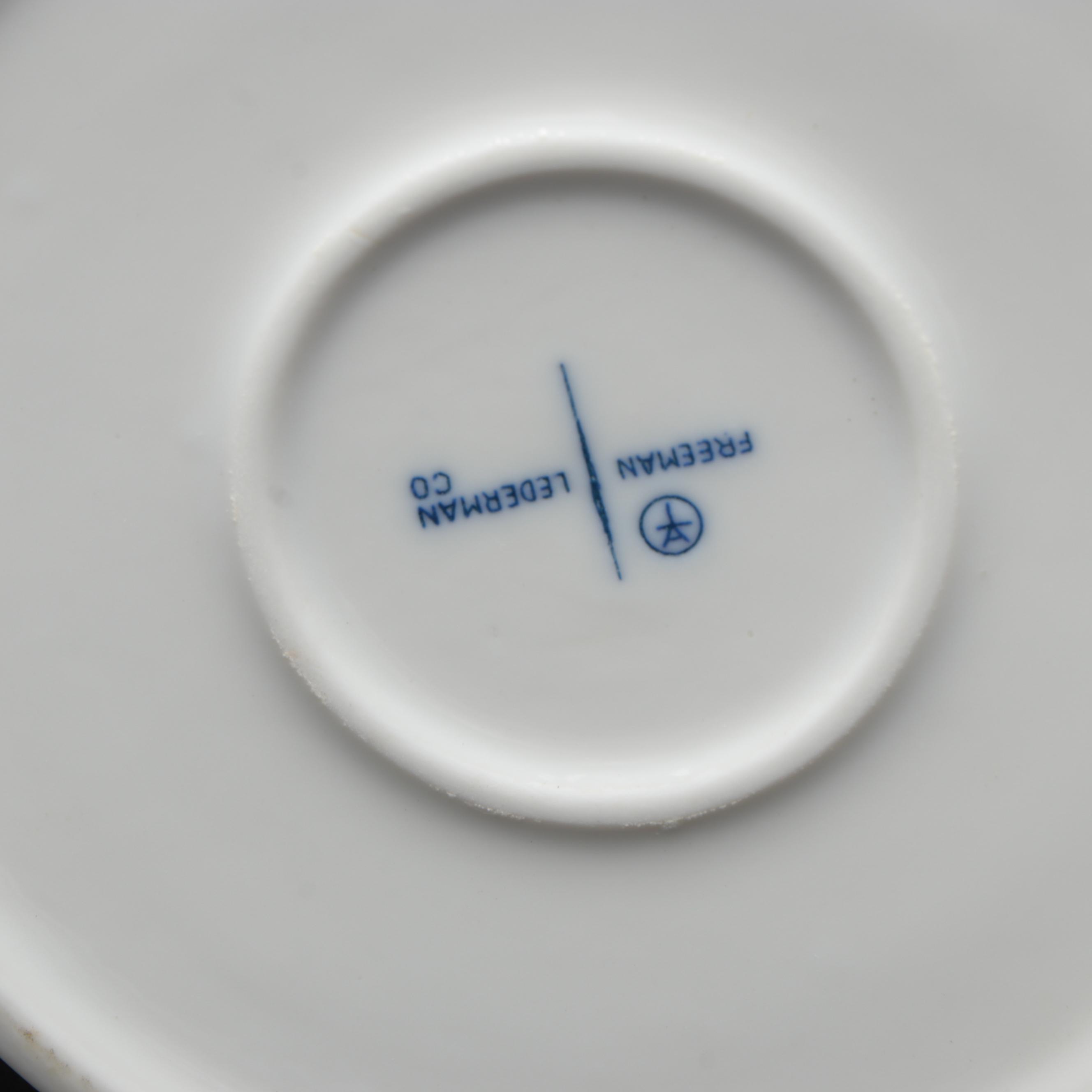 Kenji Fujita for Freeman Lederman Co. Modernist Porcelain Oil & Vinegar Bottles