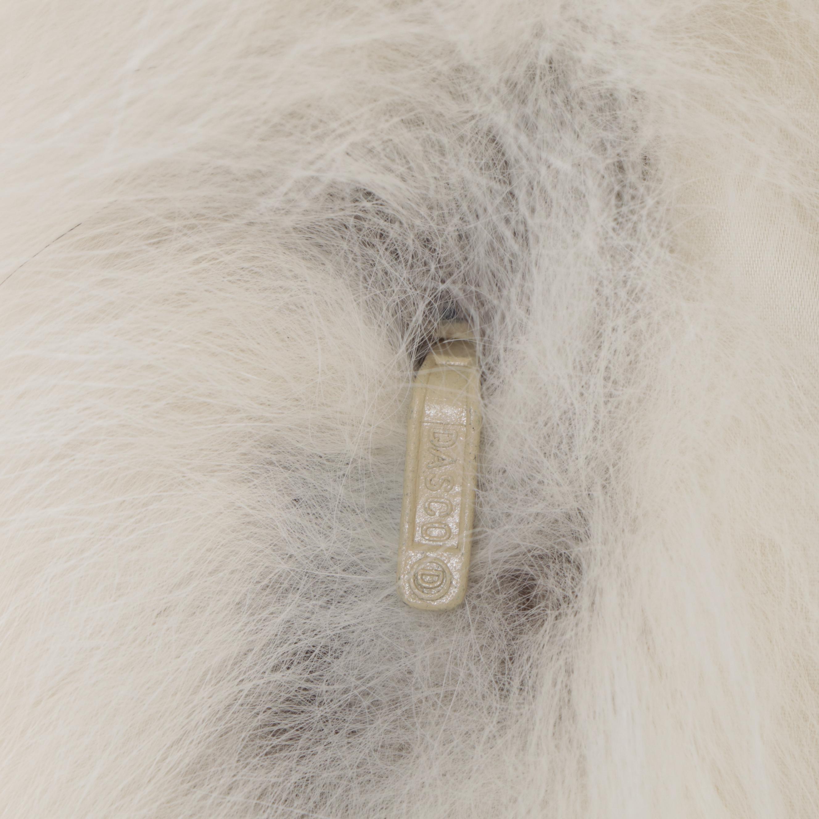 Golden Island Fox Fur Full Pelt Stroller Coat