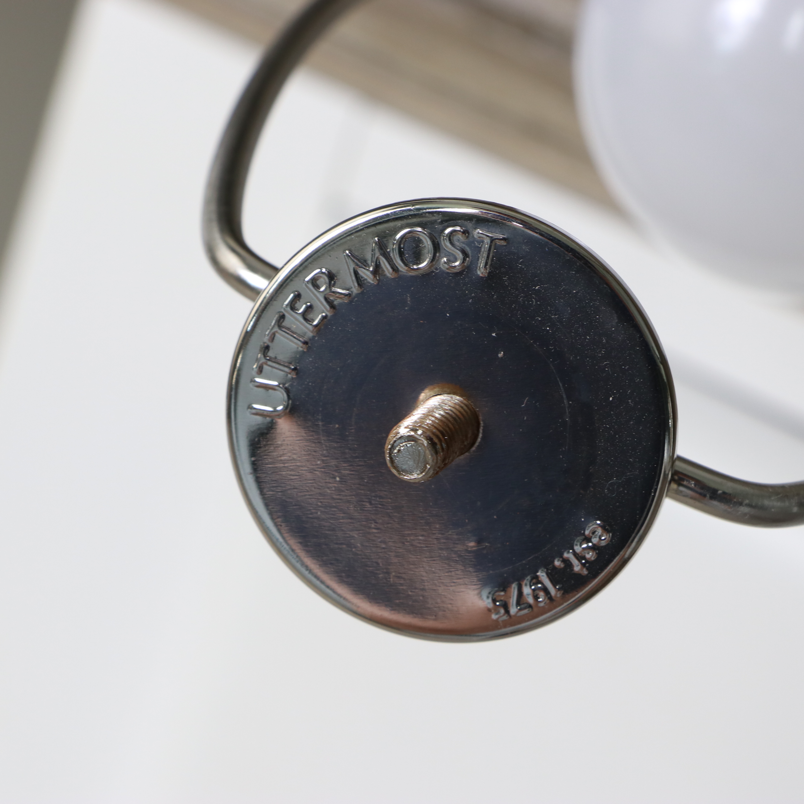 Uttermost "Pravus" Black Slate Textured Geometric Table Lamps