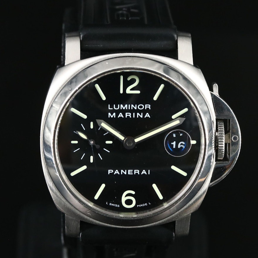 Panerai Luminor Mariana PAM048 Stainless Steel Automatic Wristwatch