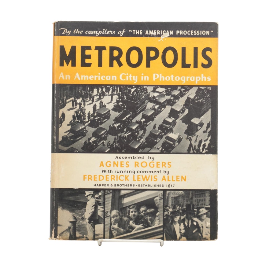 First Edition "Metropolis: An American City in Photographs," 1934