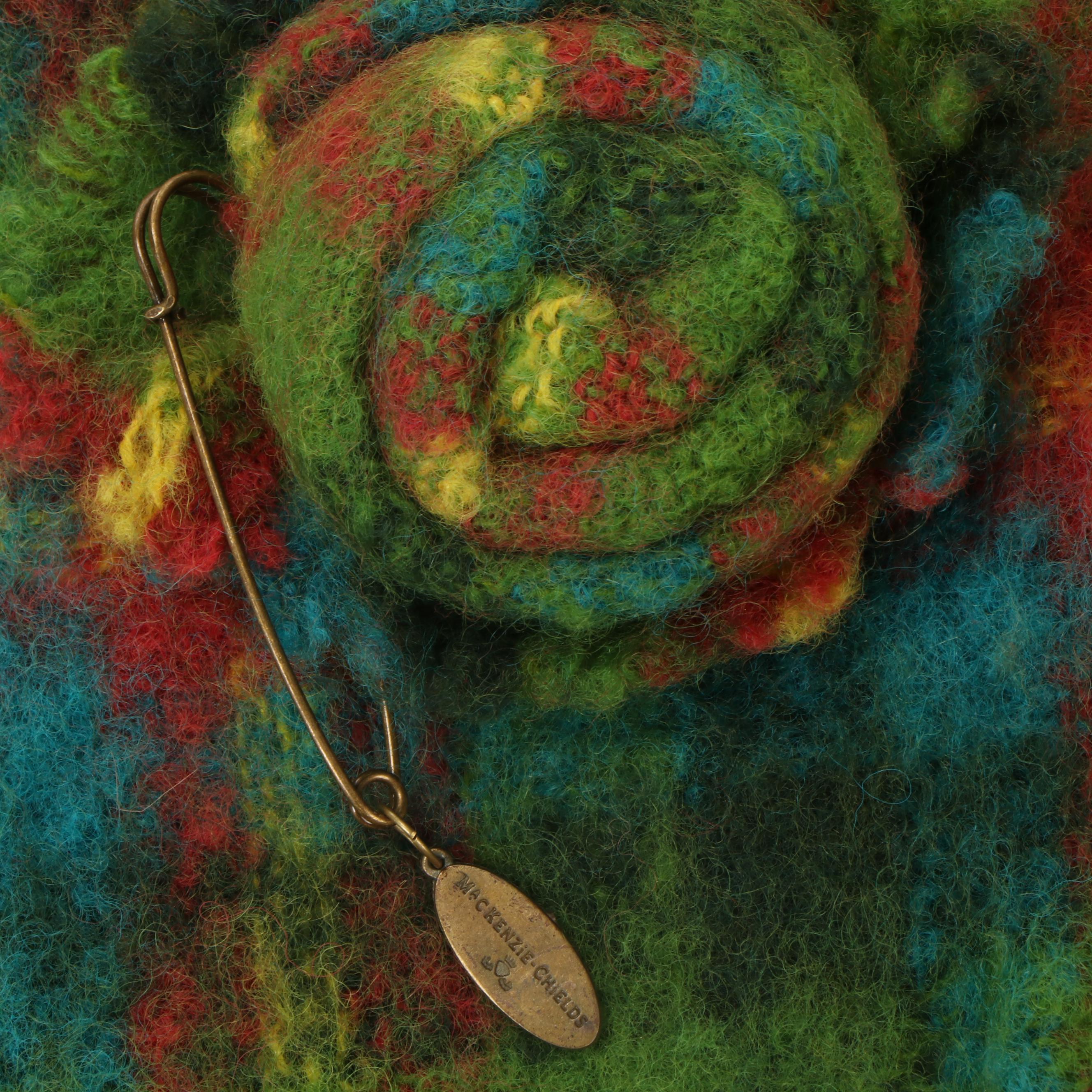 MacKenzie-Childs Woven Tartan Throw Blanket