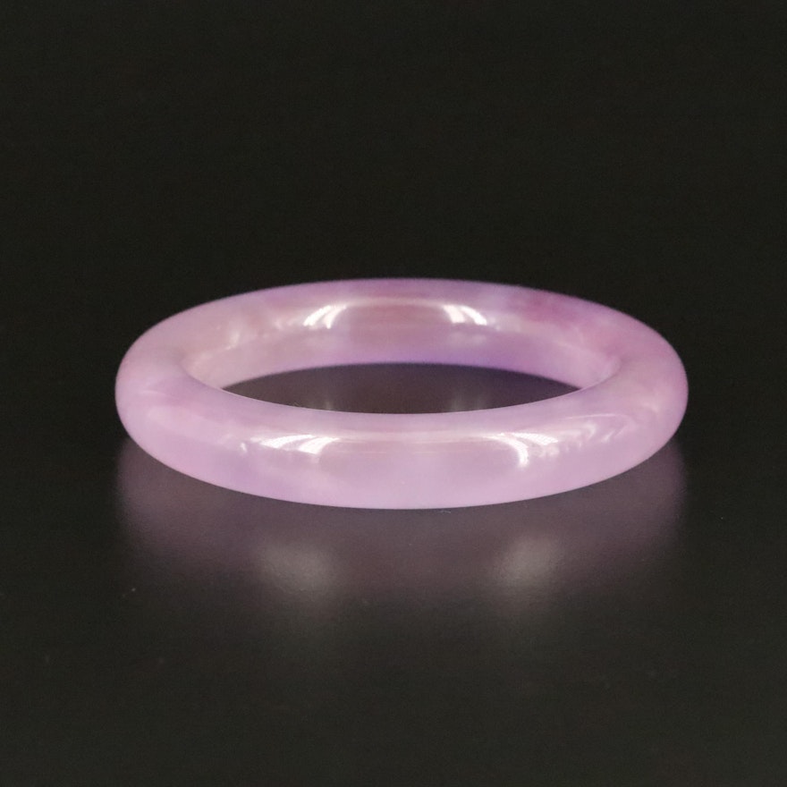 Jadeite Hololith Bangle