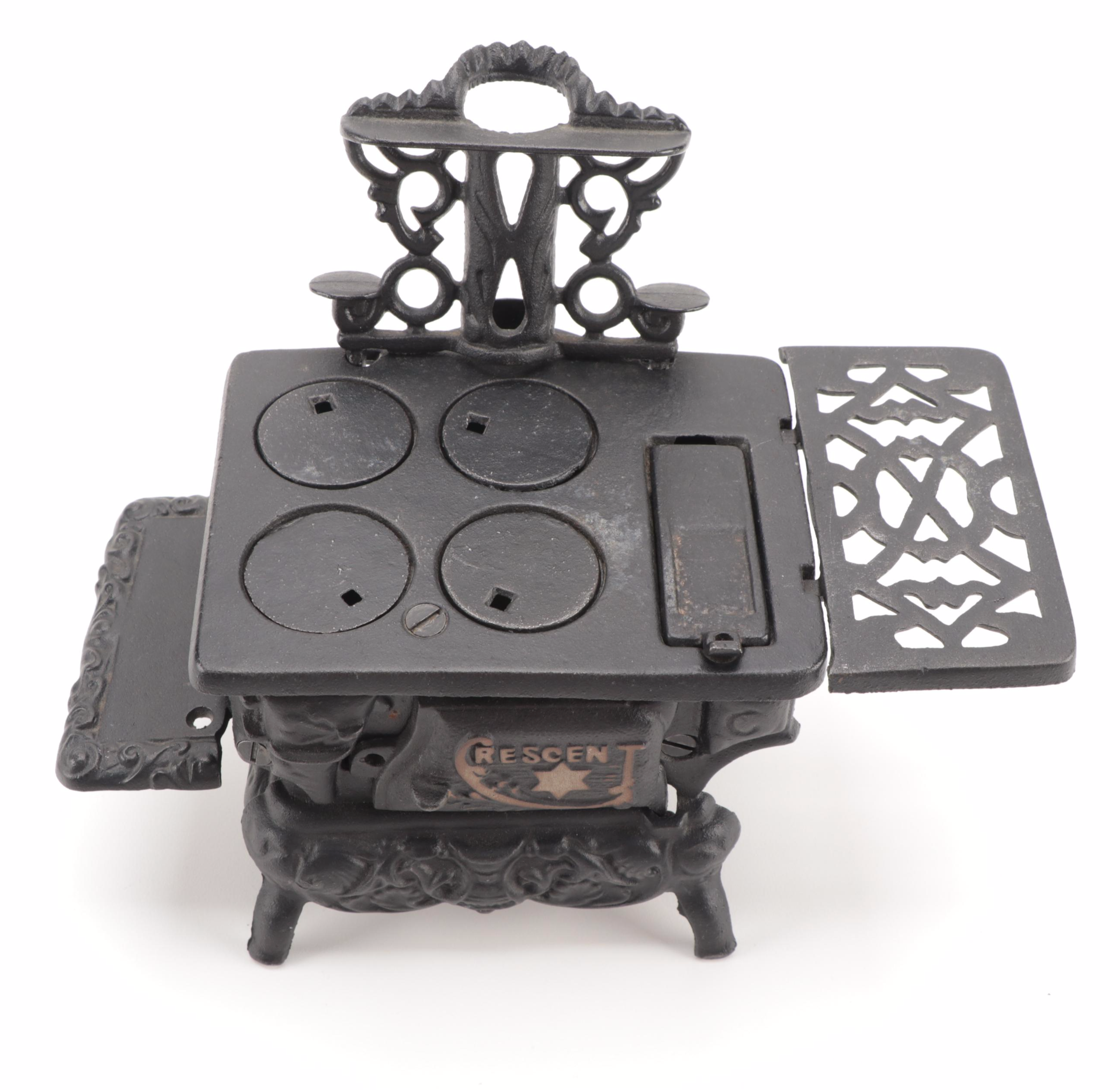 Crescent Cast Iron Toy Stove