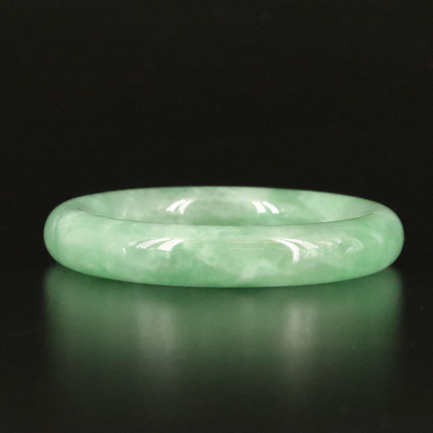 Jadeite Hololith Bangle