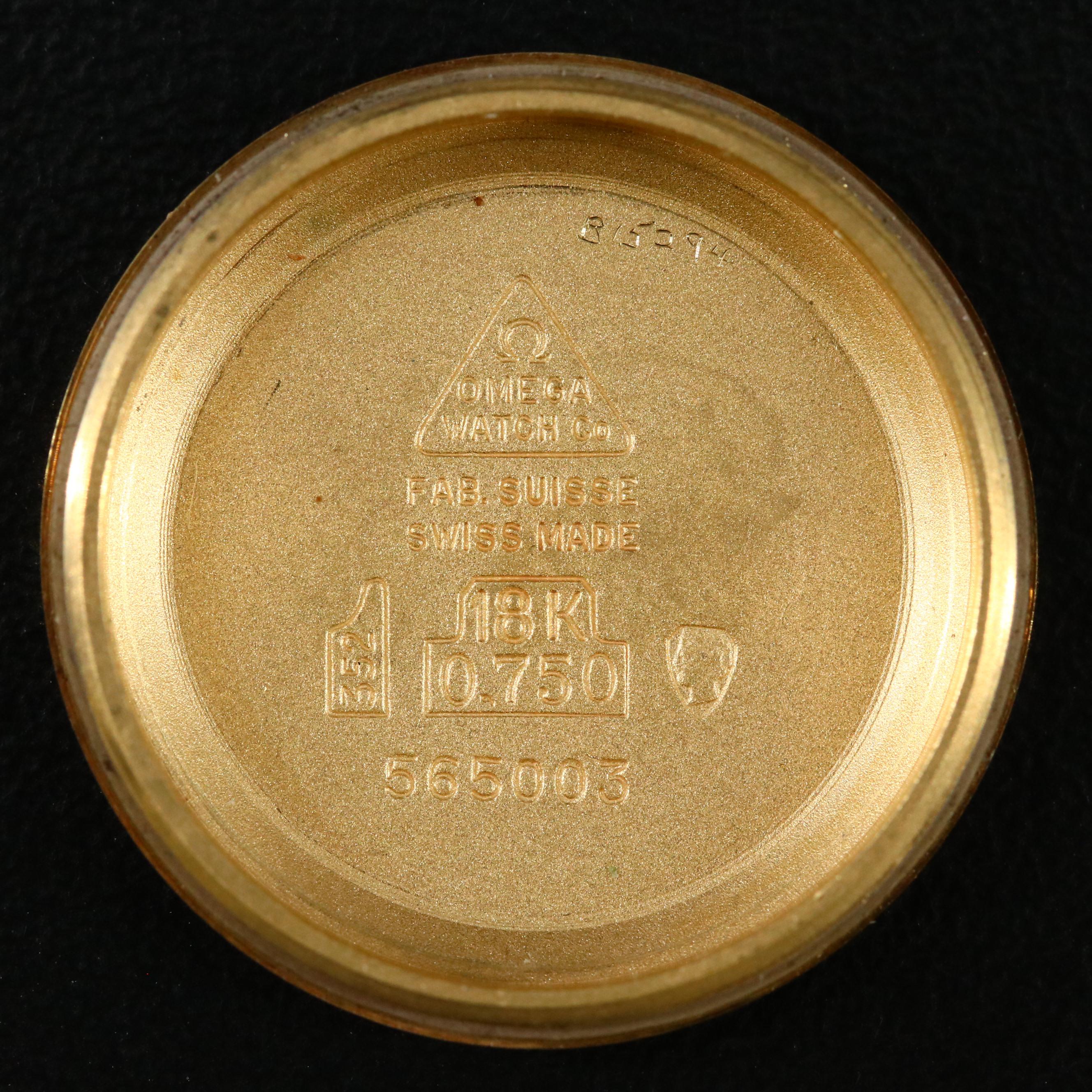 18K Omega Ladymatic Automatic Watch