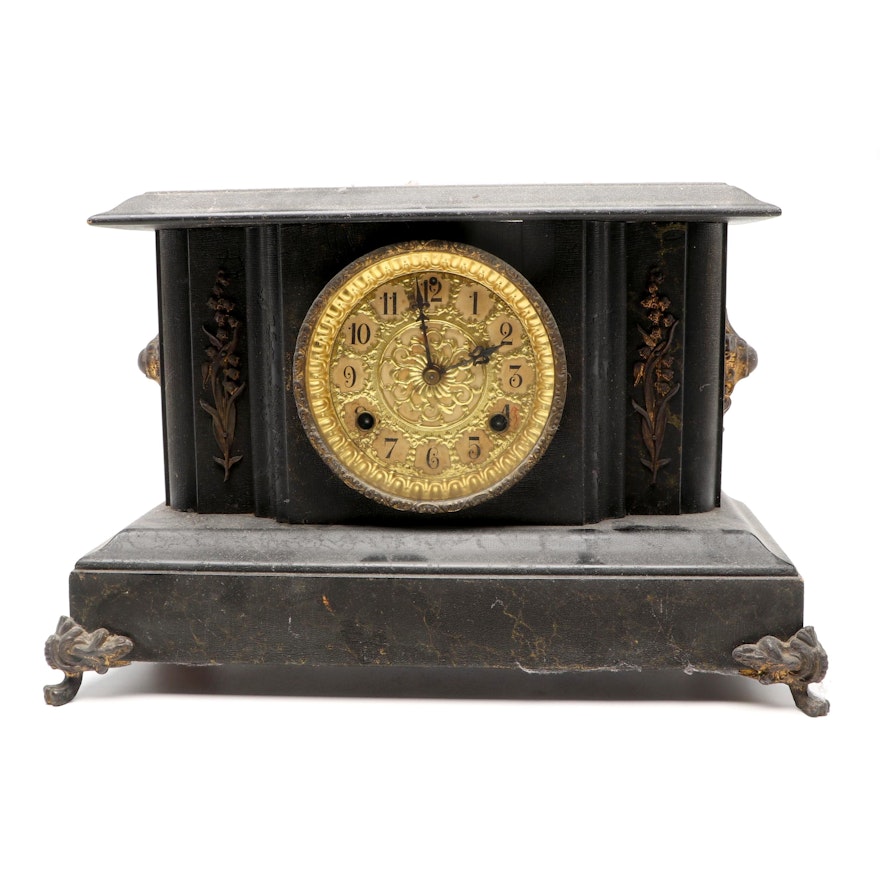 Waterbury Clock Company "Dillon" Mantel Clock, Late 19th Century