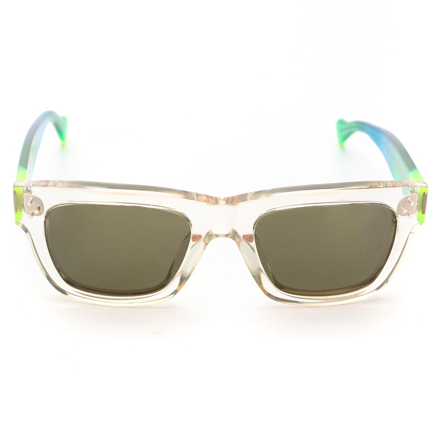 Céline CL41732 Transparent Rainbow Sunglasses with Soft Case