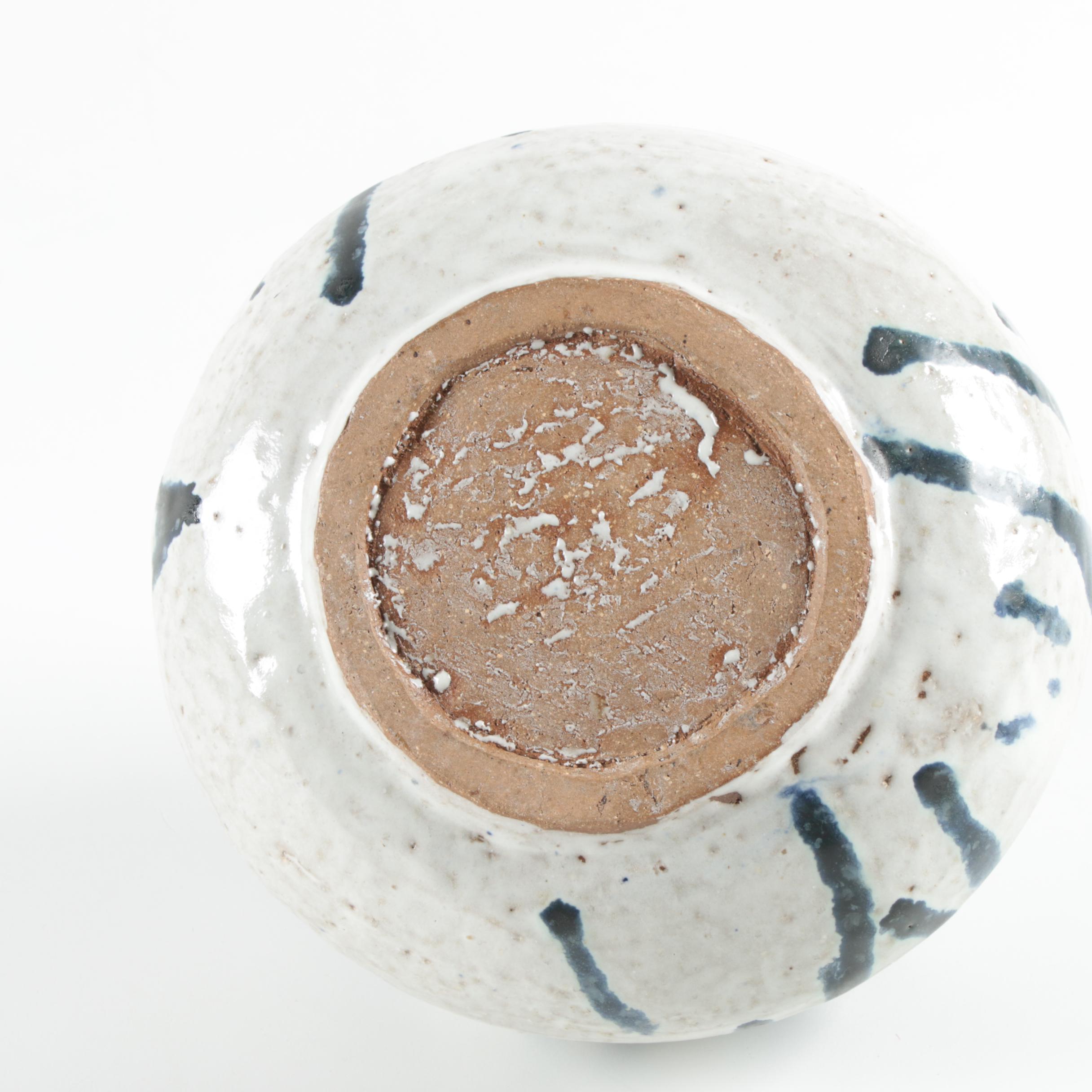 Drip Glaze Art Pottery Vase