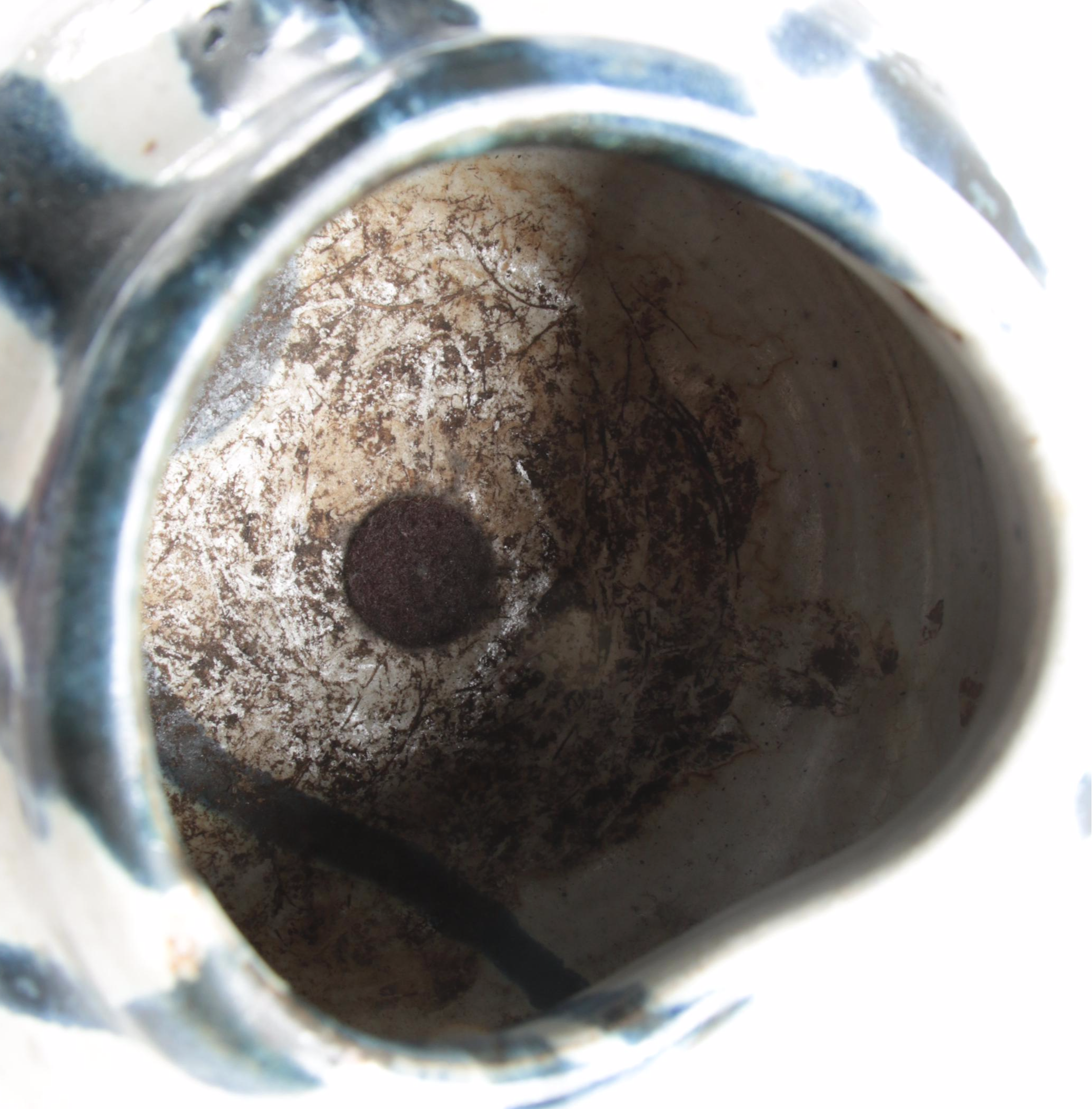 Drip Glaze Art Pottery Vase