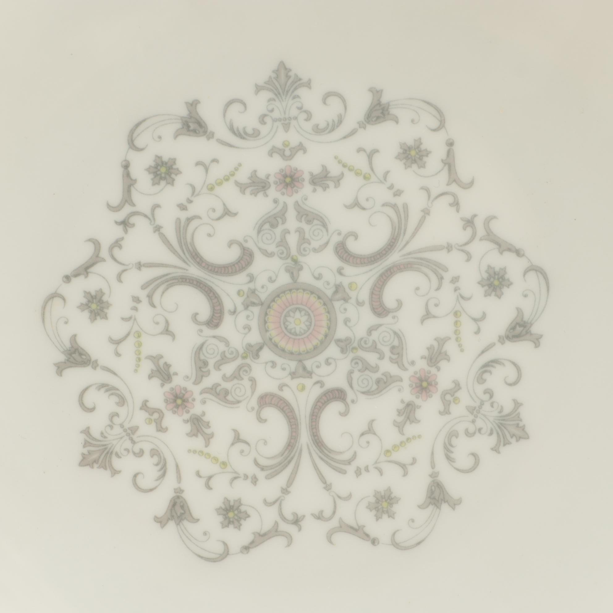 Royal Worcester "Bridal Lace" Bone China Coffee Set, 1961–1971