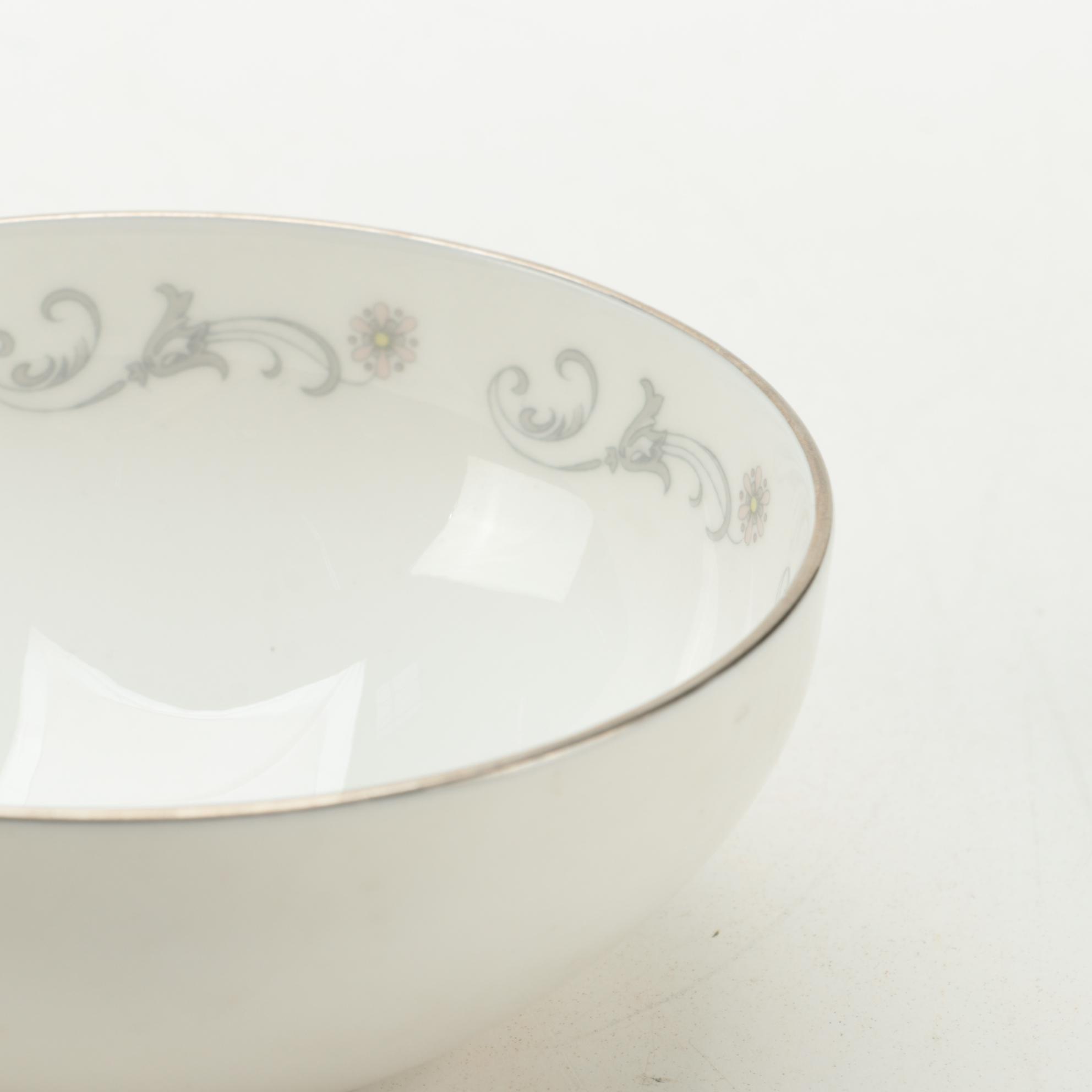 Royal Worcester "Bridal Lace" Bone China Coffee Set, 1961–1971