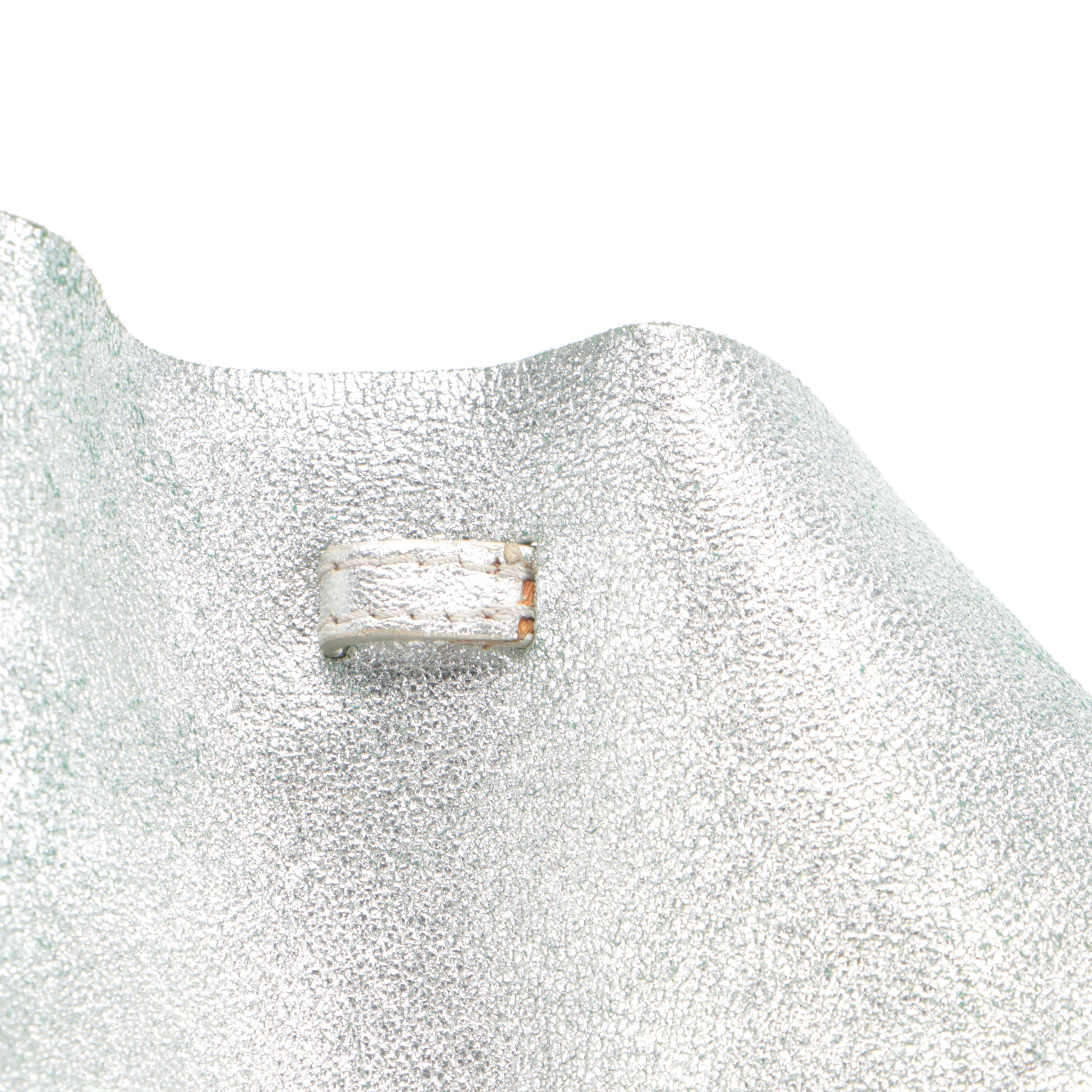 Tiffany & Co. Reversible Tote Bag in Metallic Leather and Tiffany Blue® Suede