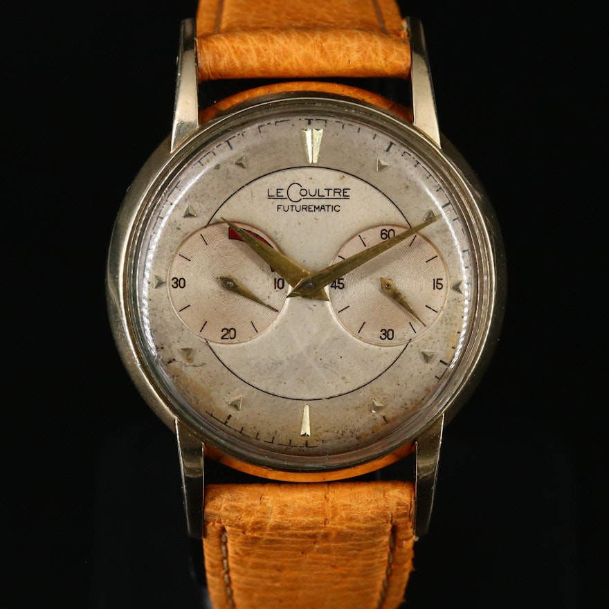 1952 LeCoultre Futurematic 10K Gold Filled Automatic Wristwatch