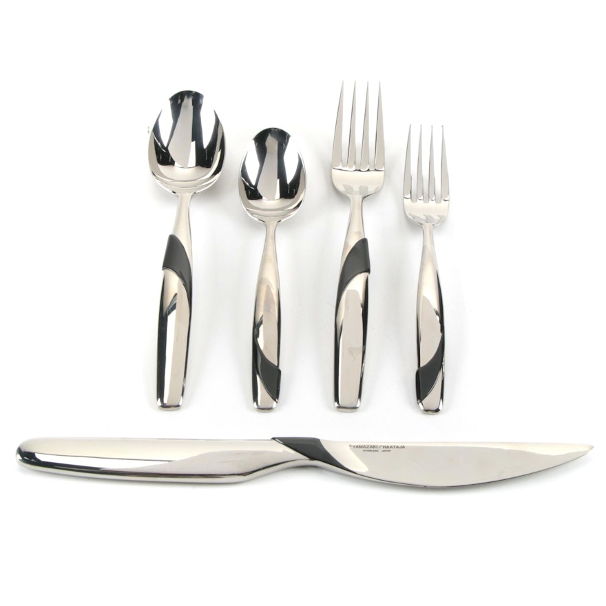 Yamazaki "Summer Wind" Stainless Steel Place Settings for Eight