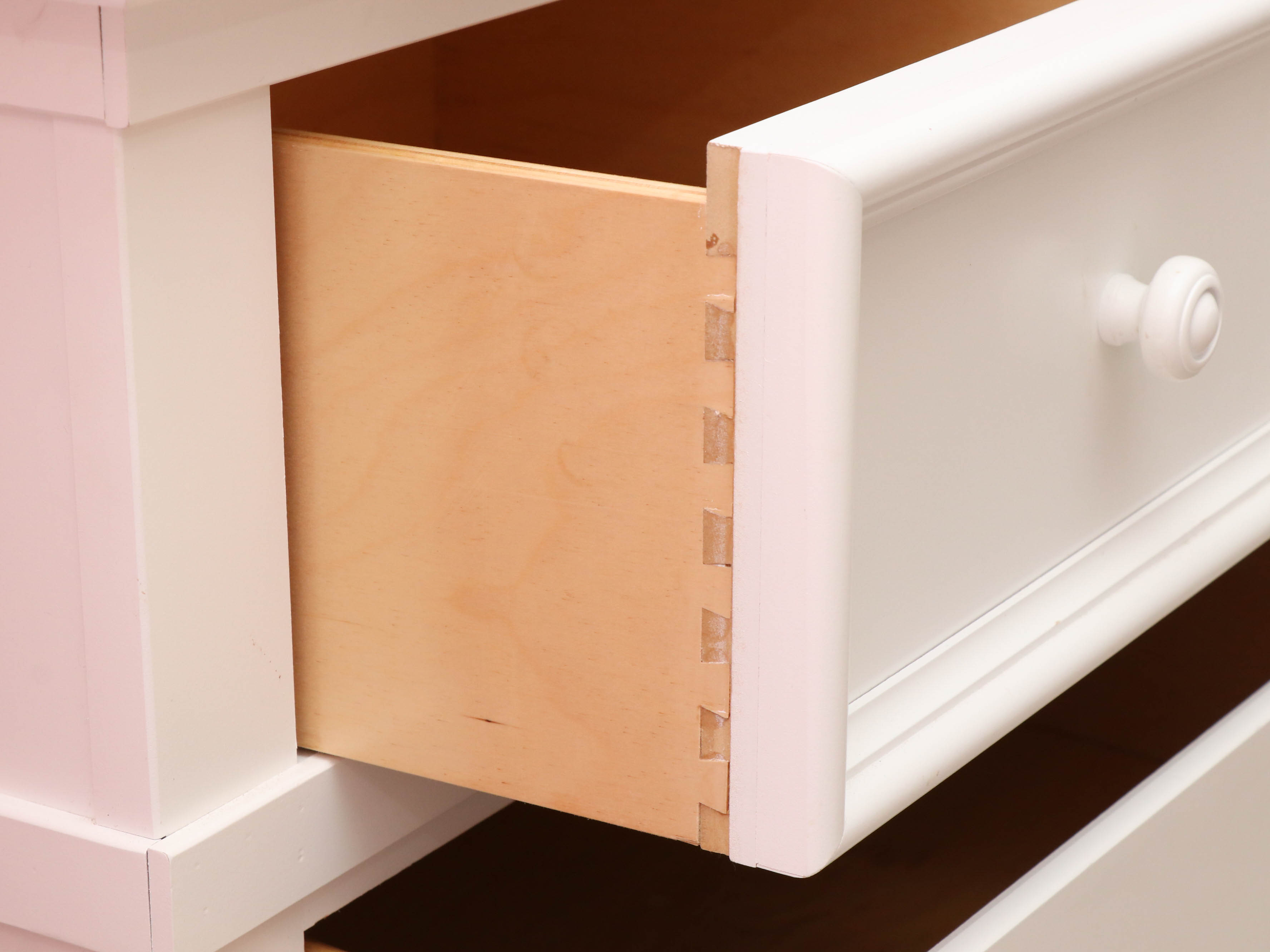 Stanley Furniture "Young America" Seven-Drawer White-Painted Dresser