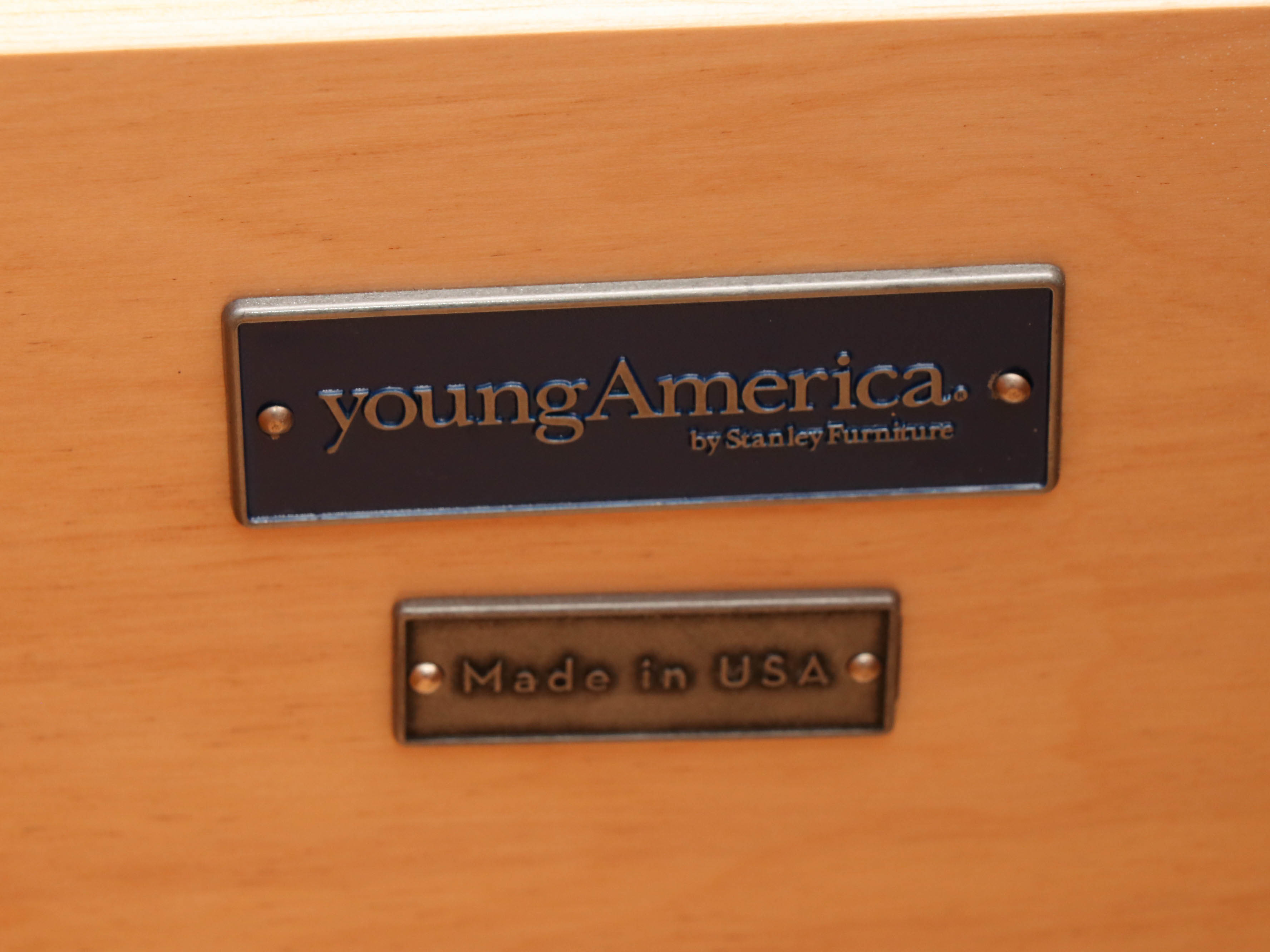 Stanley Furniture "Young America" Seven-Drawer White-Painted Dresser