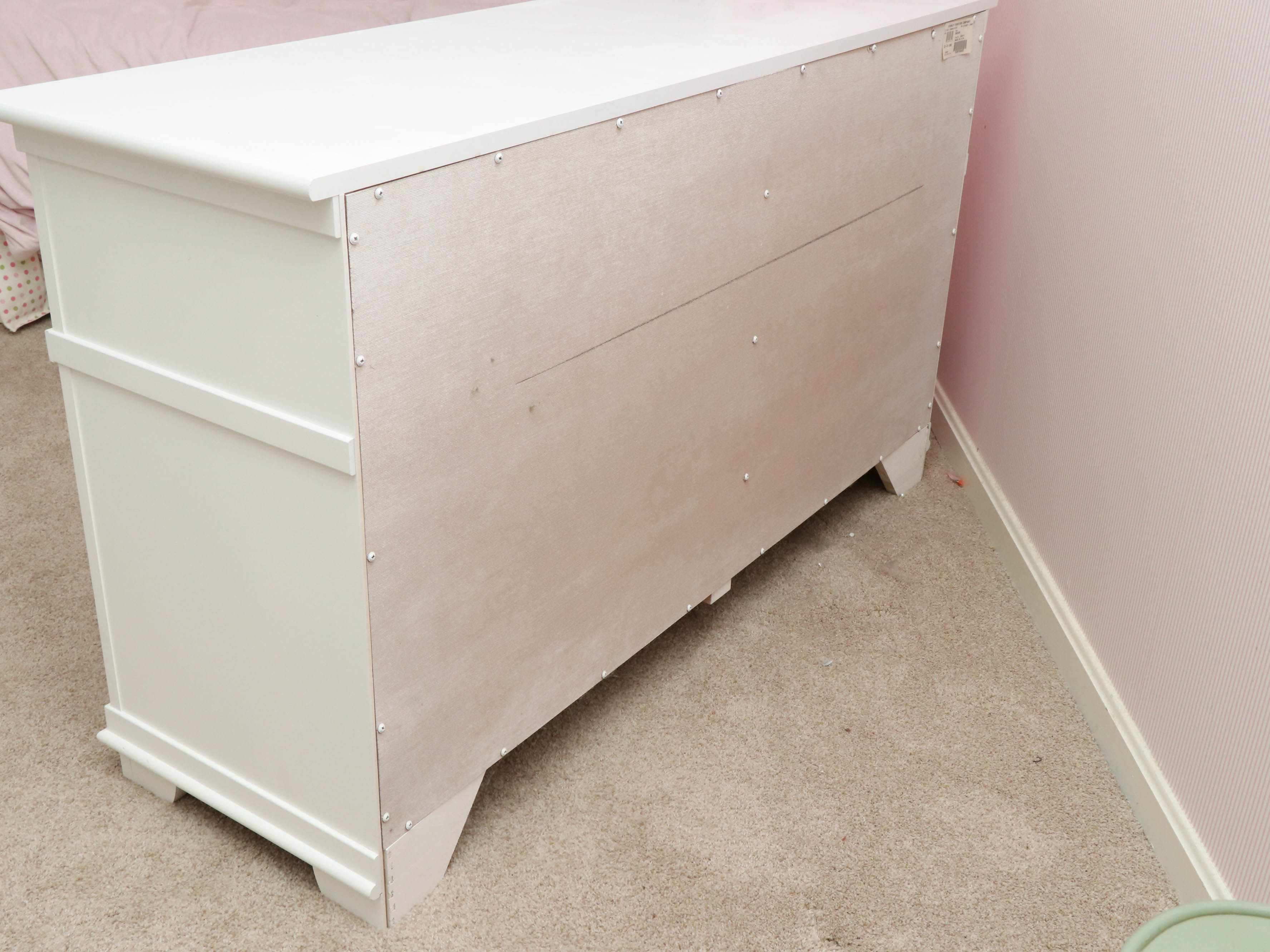 Stanley Furniture "Young America" Seven-Drawer White-Painted Dresser