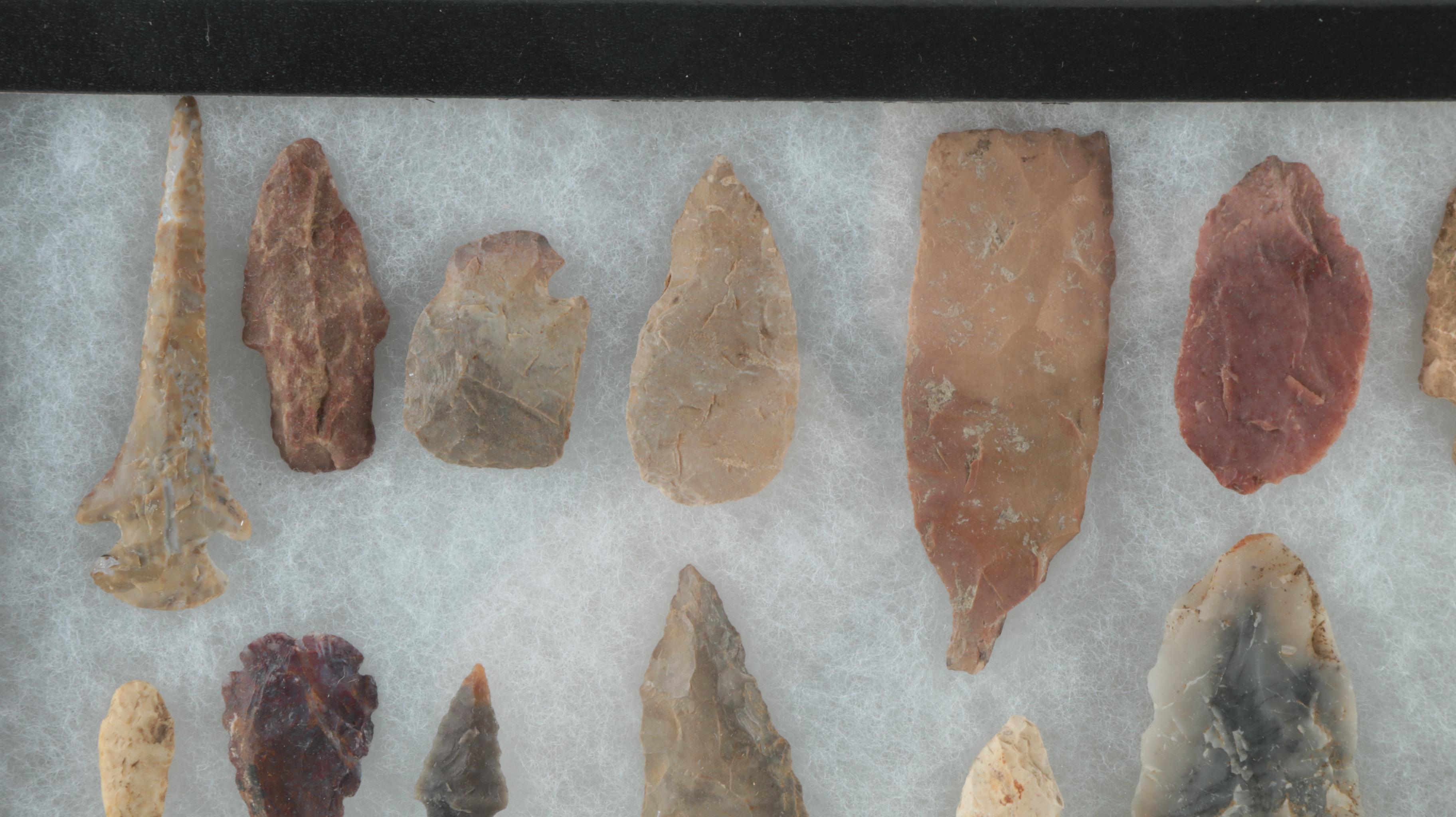 Native American Flaked Stone Tools