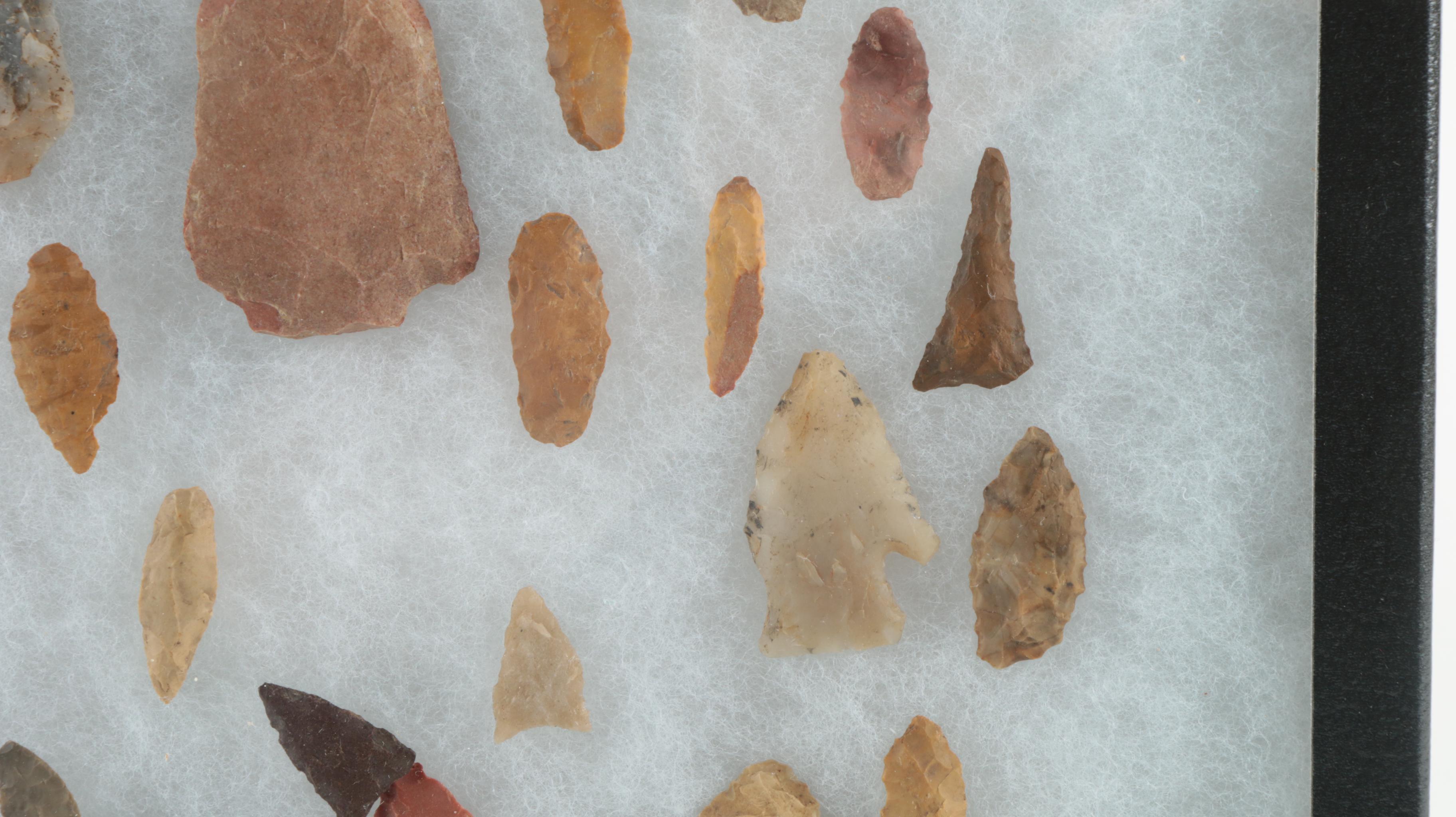Native American Flaked Stone Tools
