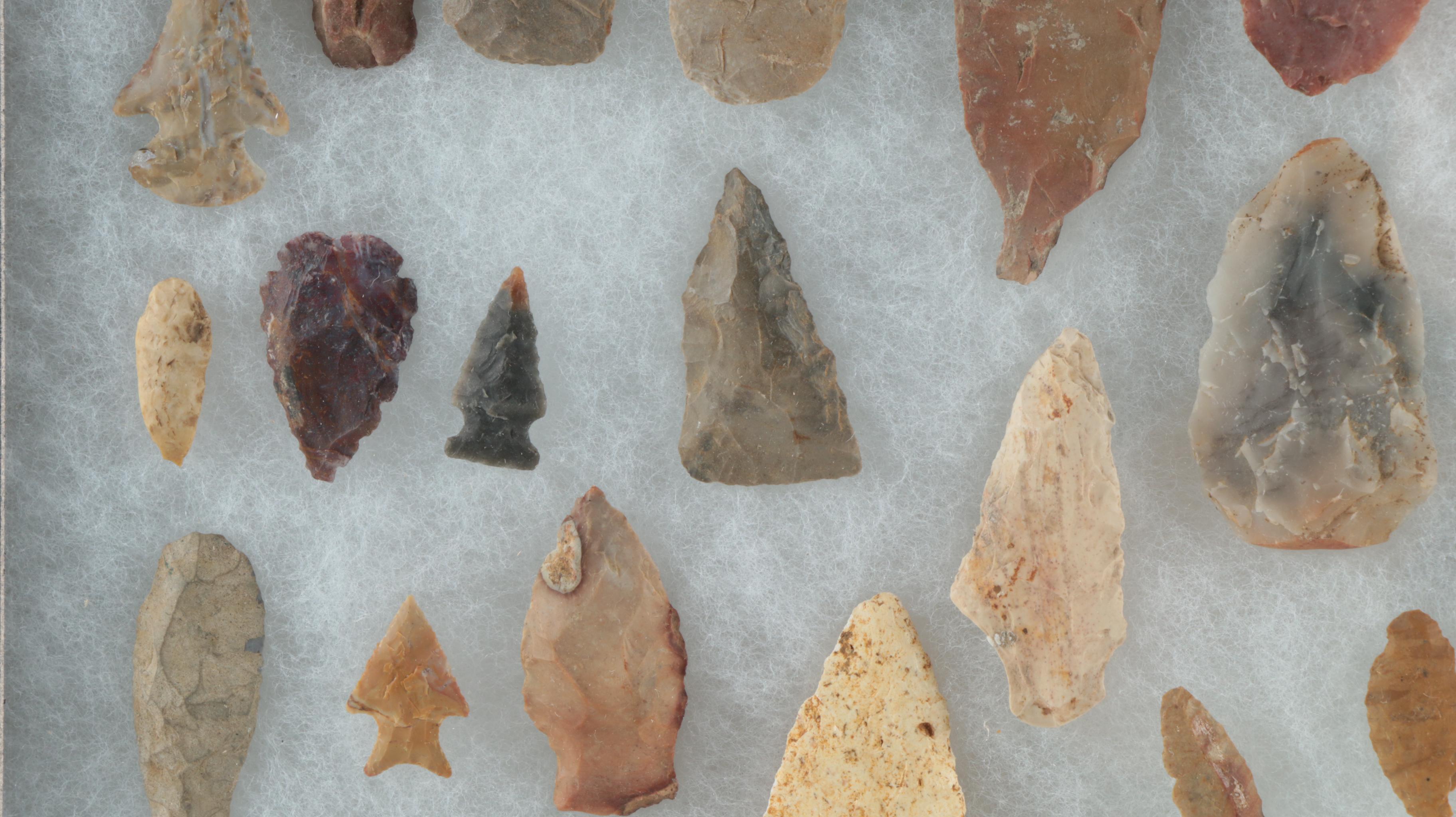 Native American Flaked Stone Tools