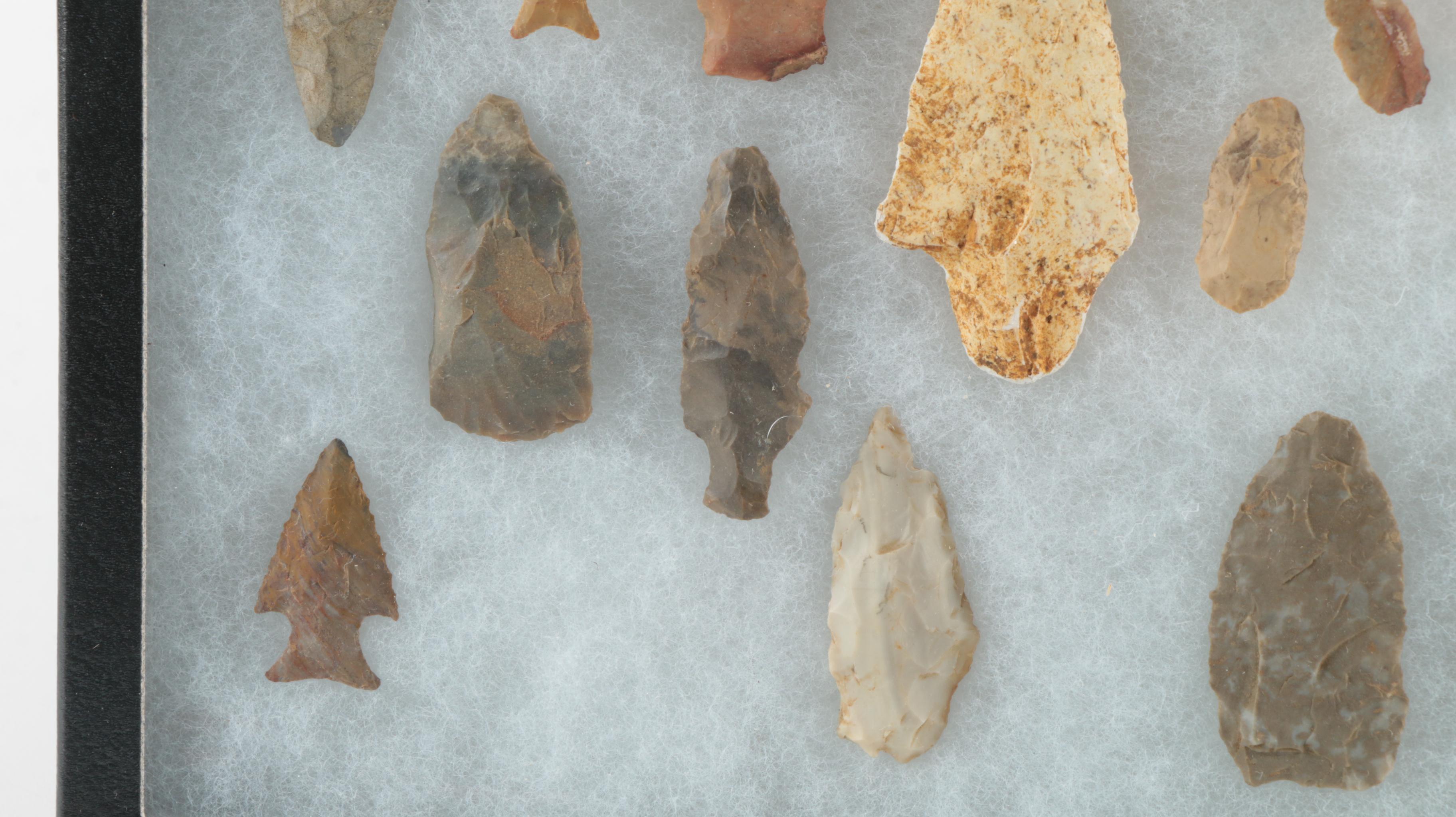 Native American Flaked Stone Tools