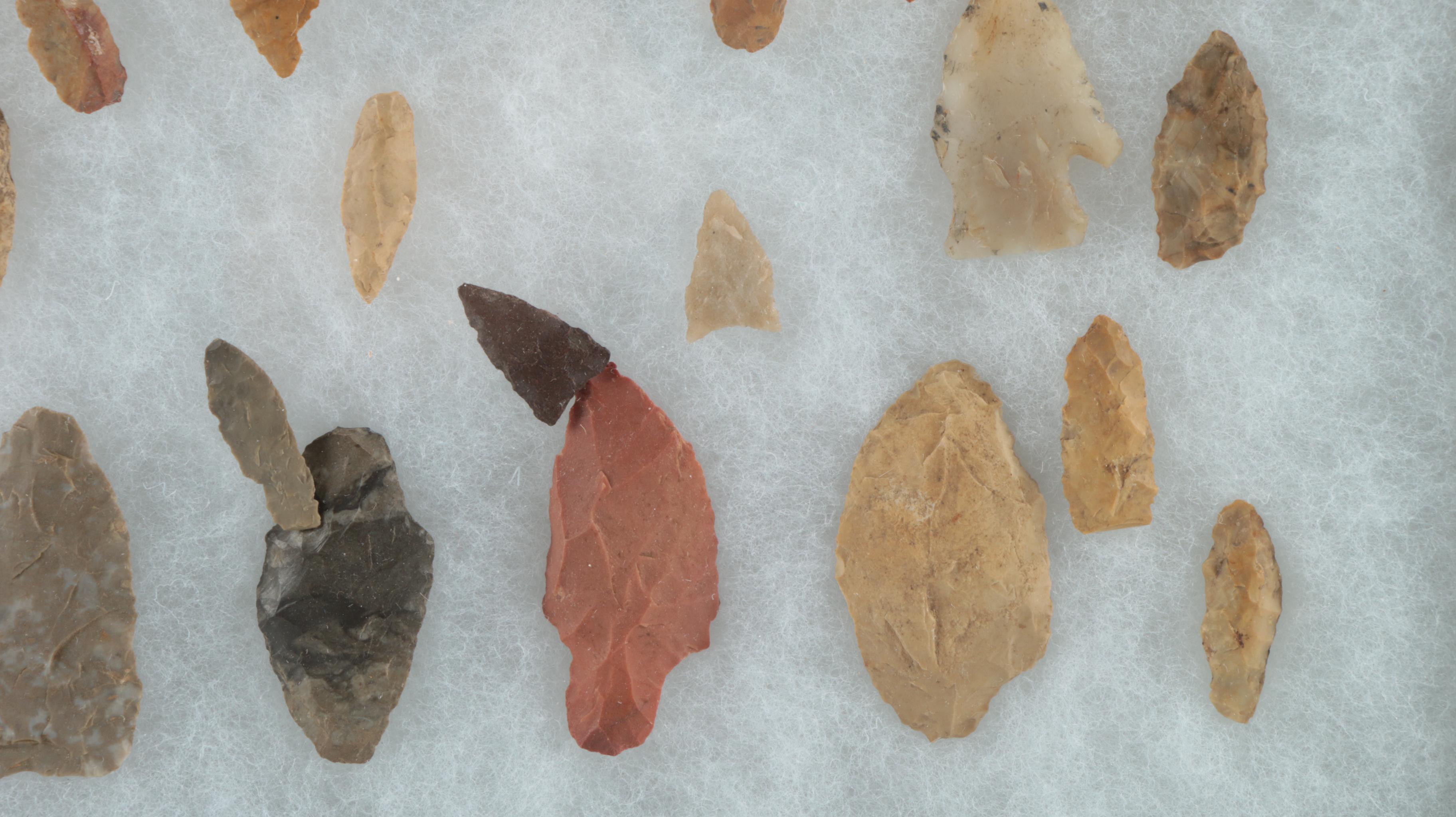 Native American Flaked Stone Tools