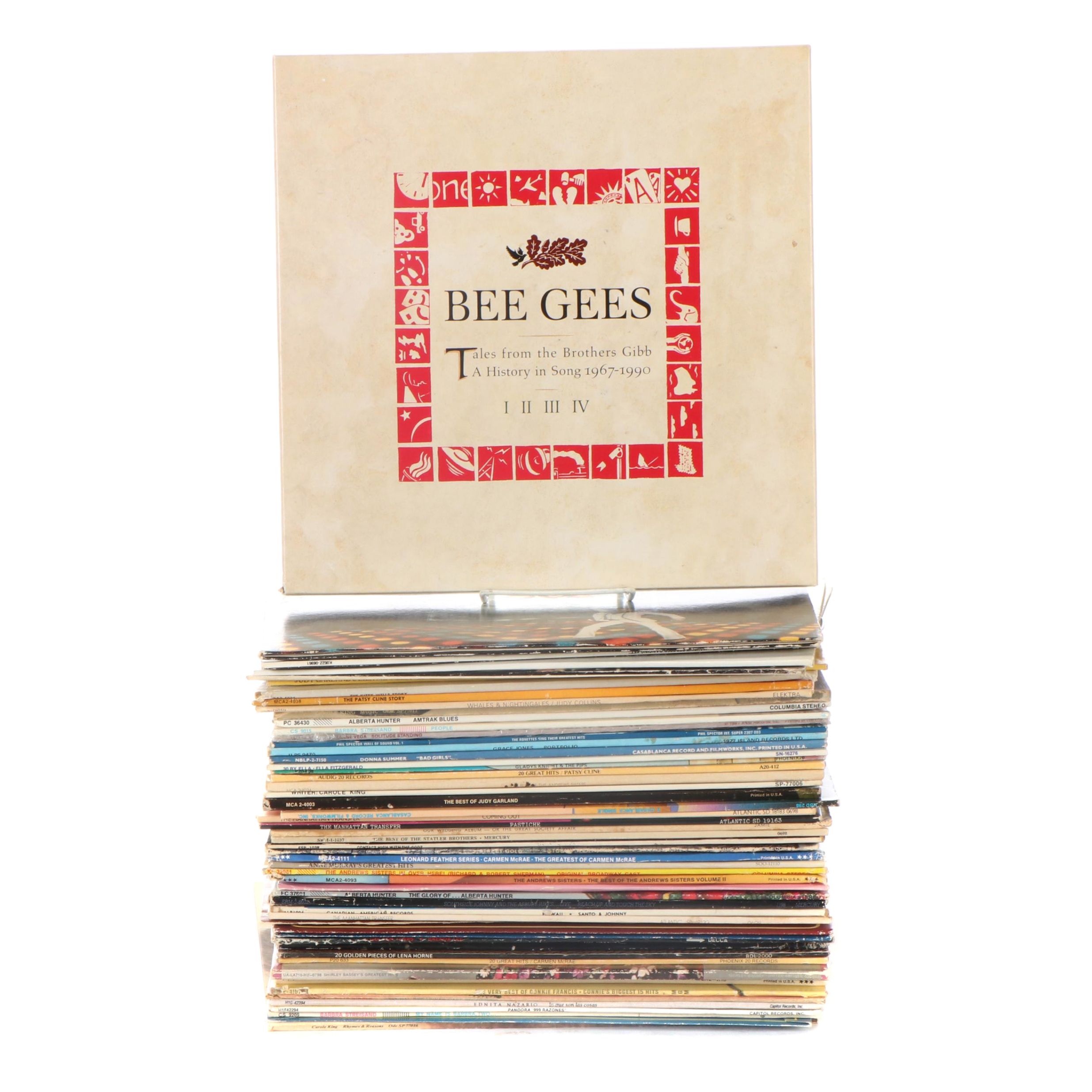 Barbra Streisand, Carole King, Carmen McRae, Patsy Cline, Other LP Records