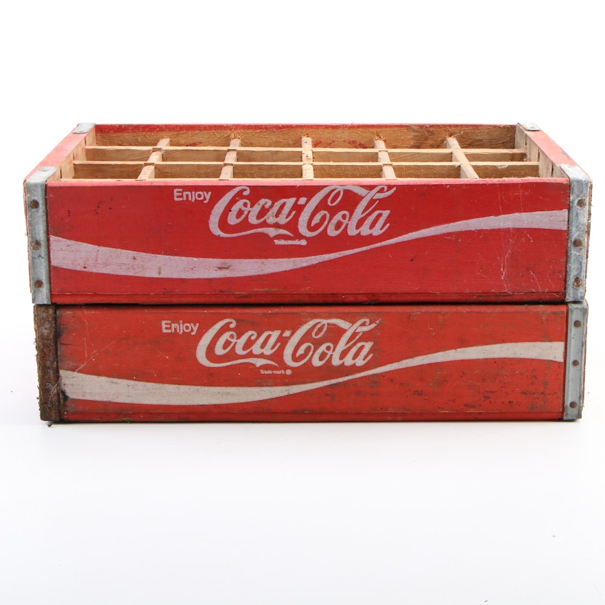 Coca-Cola Wooden Crates