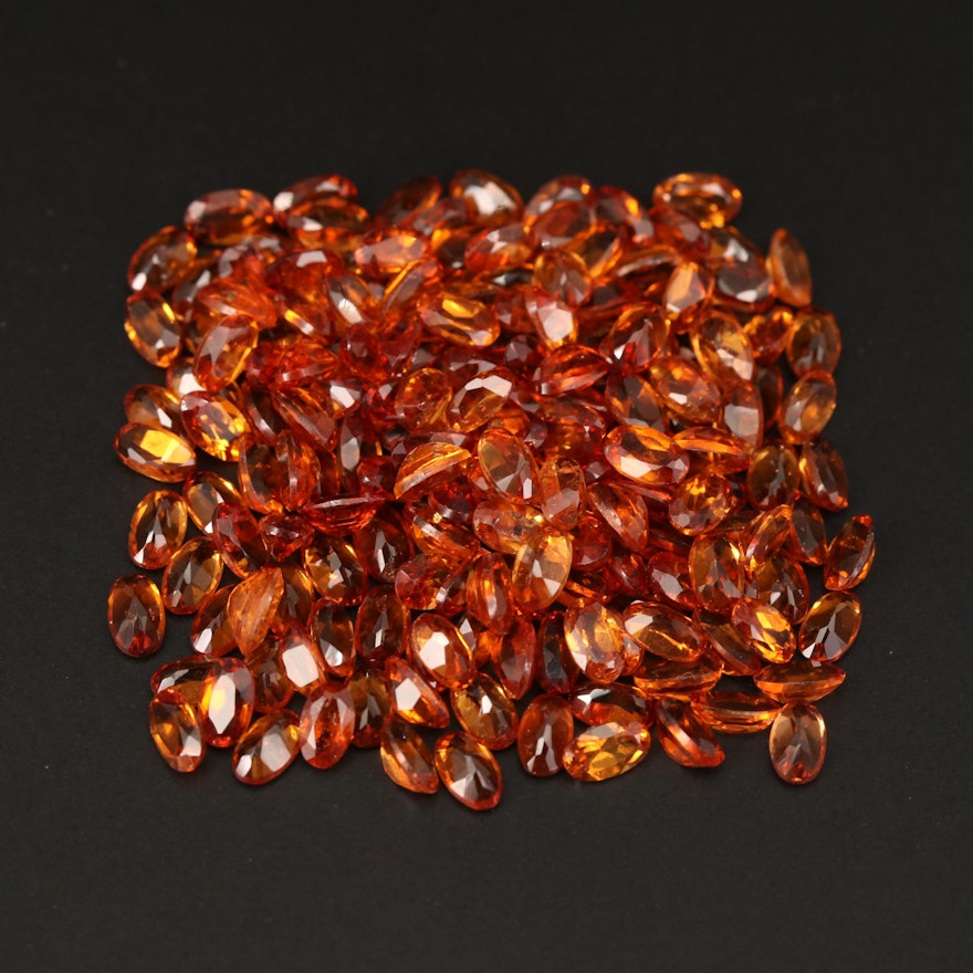 Loose 51.97 CTW Oval Faceted Garnets