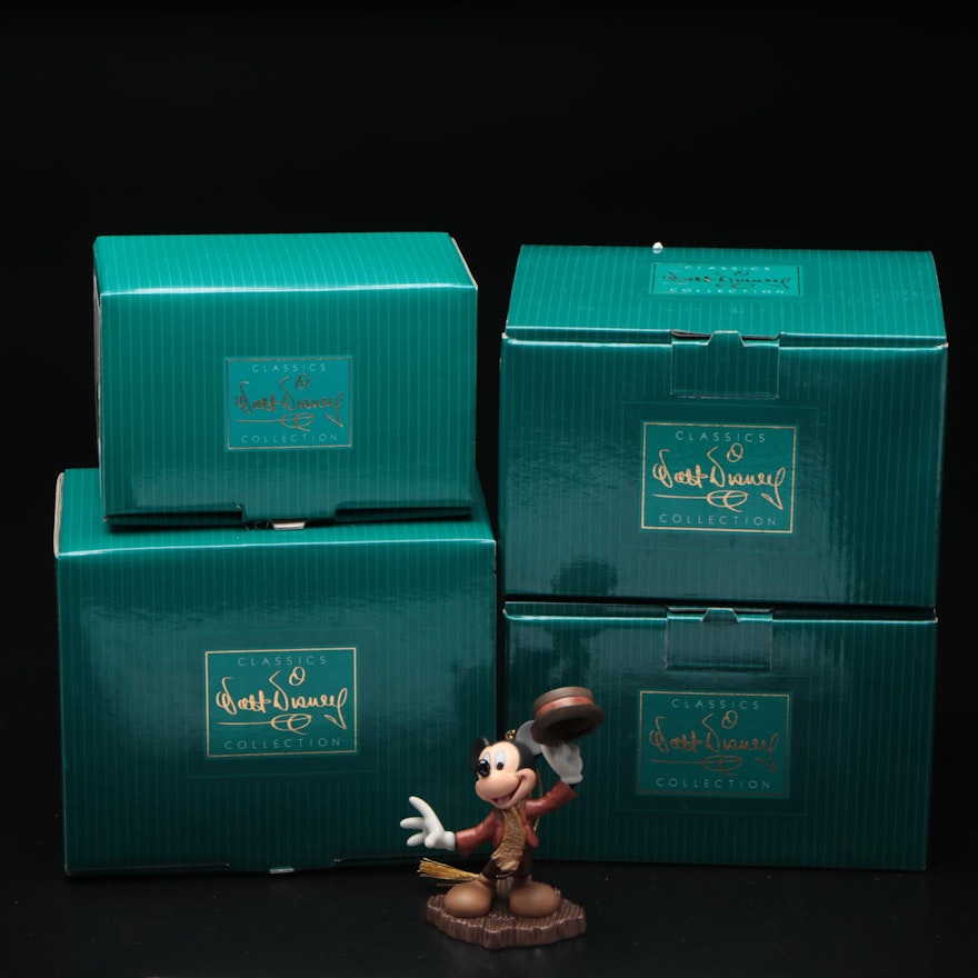 Walt Disney Classics Collection "Mickey's Christmas Carol" and Other Figurines