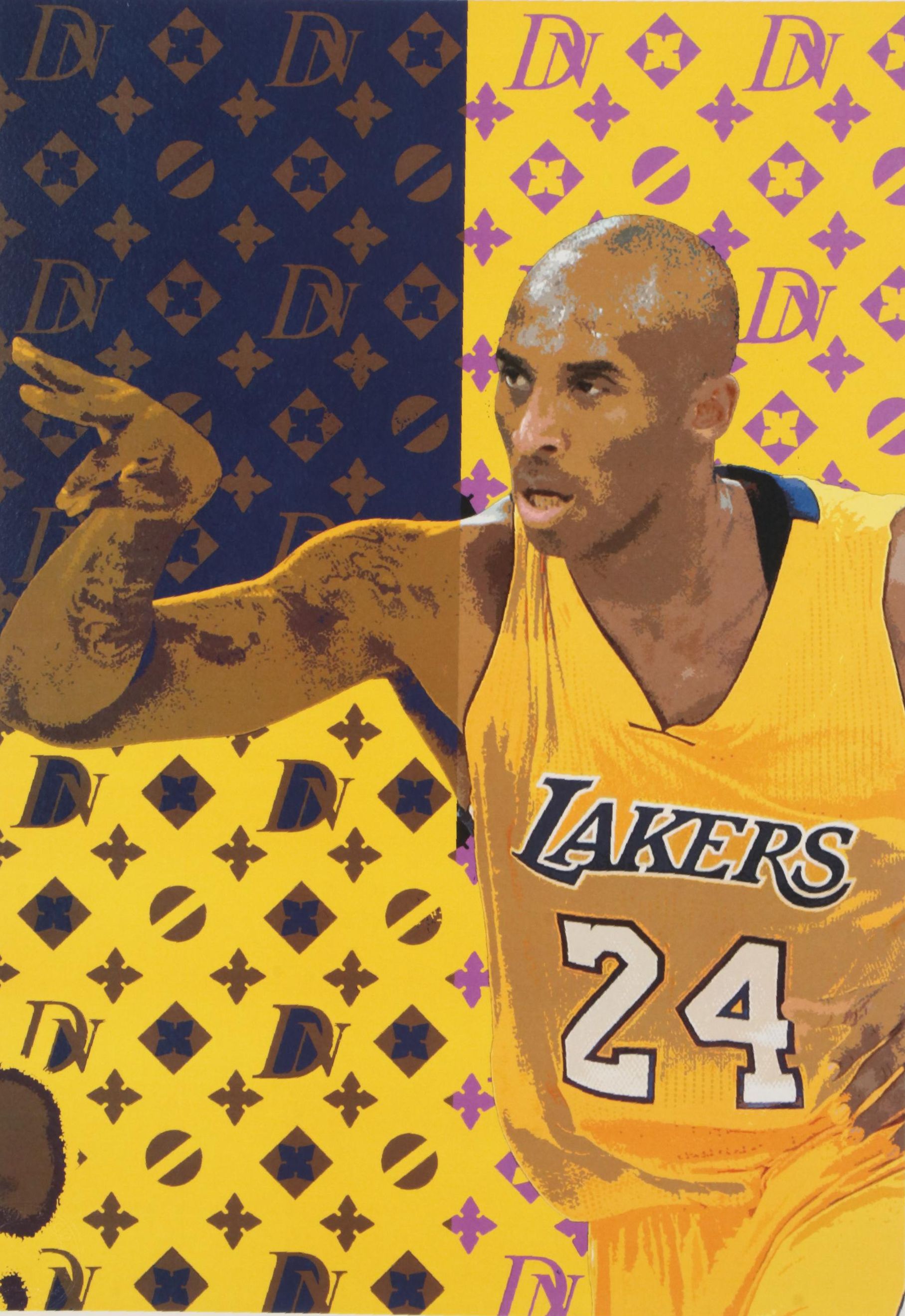 Death NYC Pop Art Graphic Print of Kobe Bryant, 2020