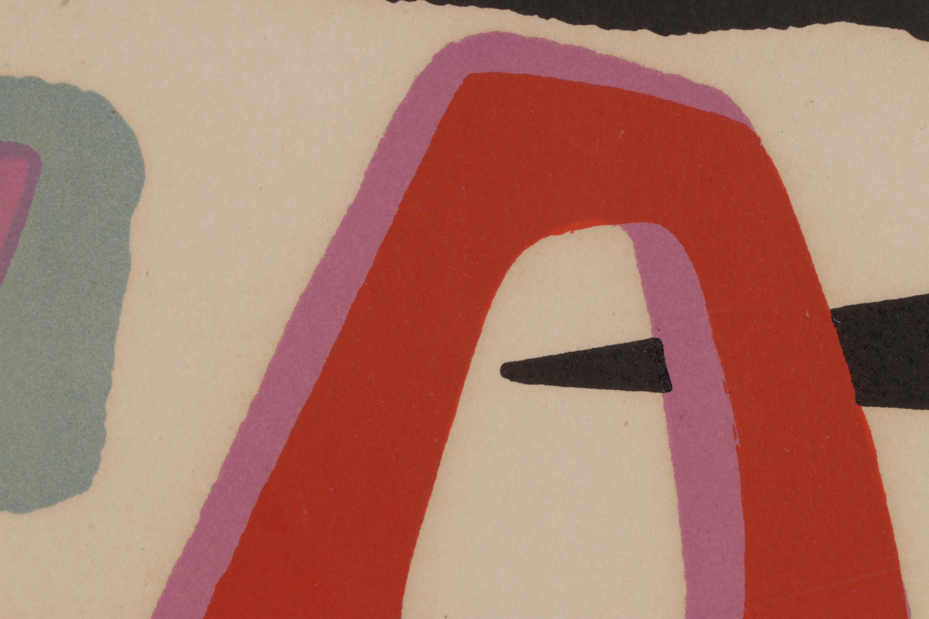 Antonio Guansé Brea Serigraph "Objets au Clair de Lune"