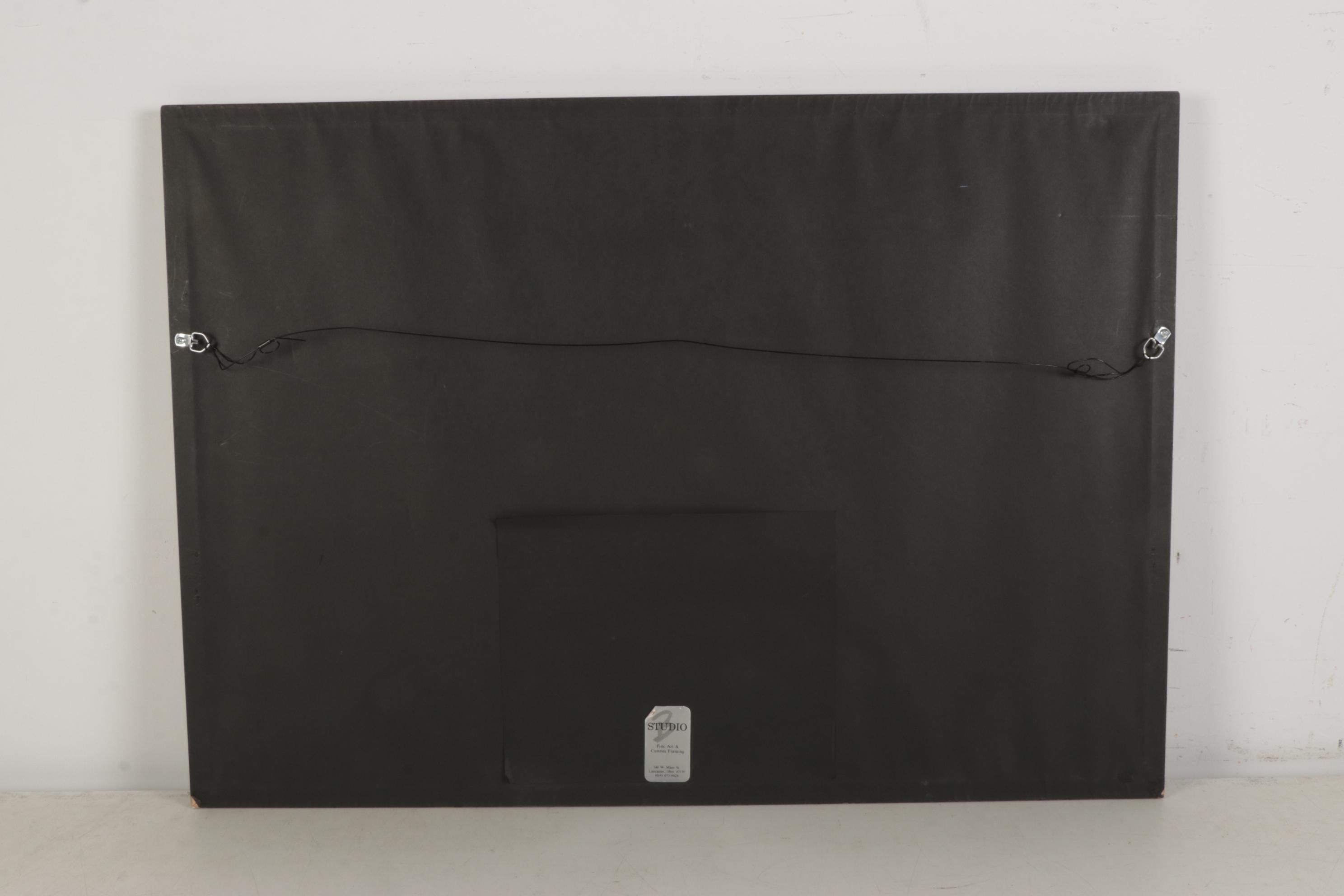 Terry Redlin Offset Lithograph "Winter Wonderland," 1992