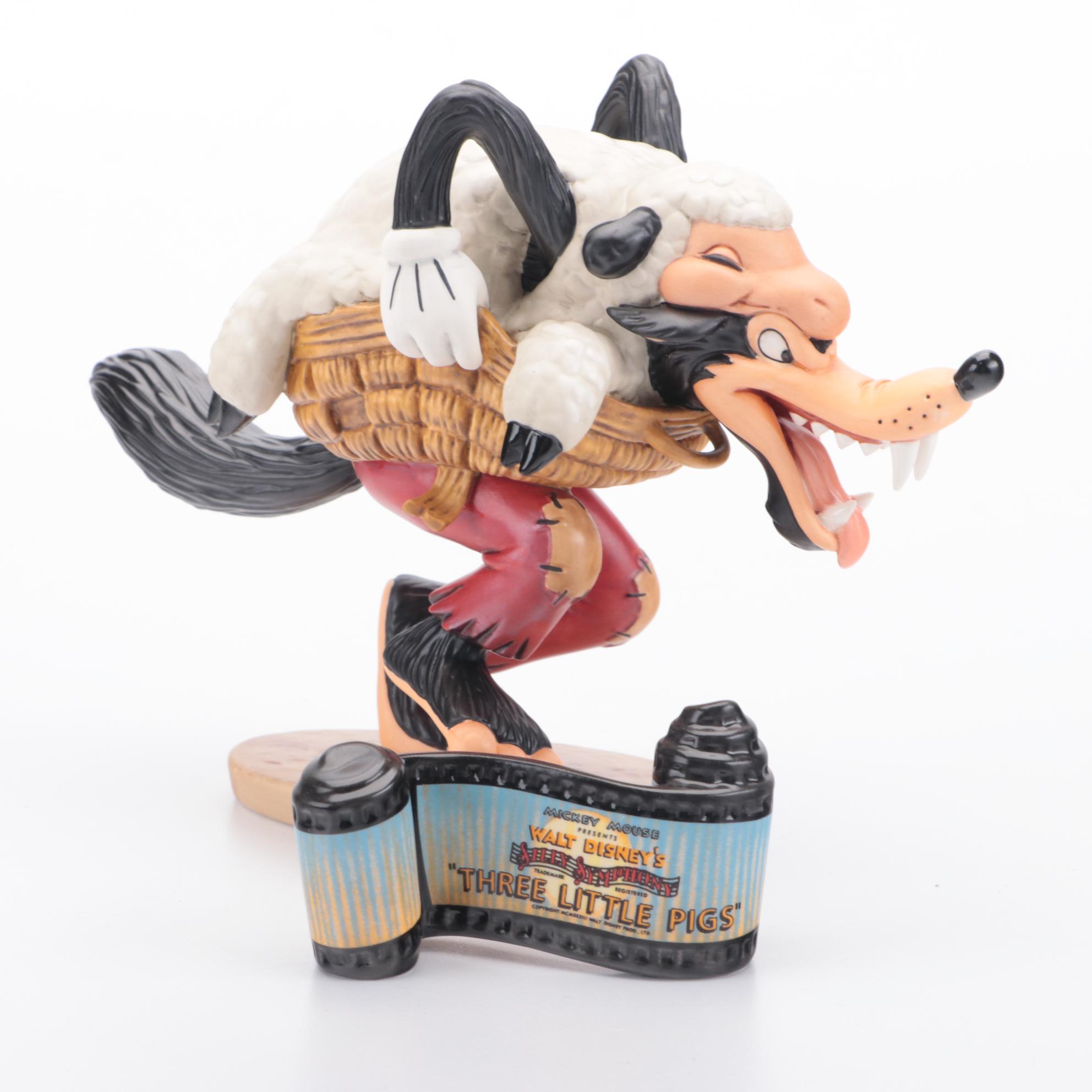 Walt Disney Classics Collection "Three Little Pigs" Figurines