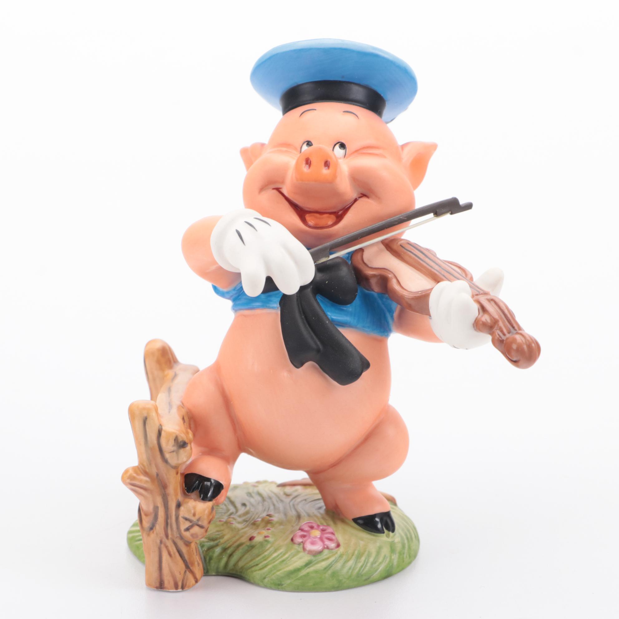 Walt Disney Classics Collection "Three Little Pigs" Figurines