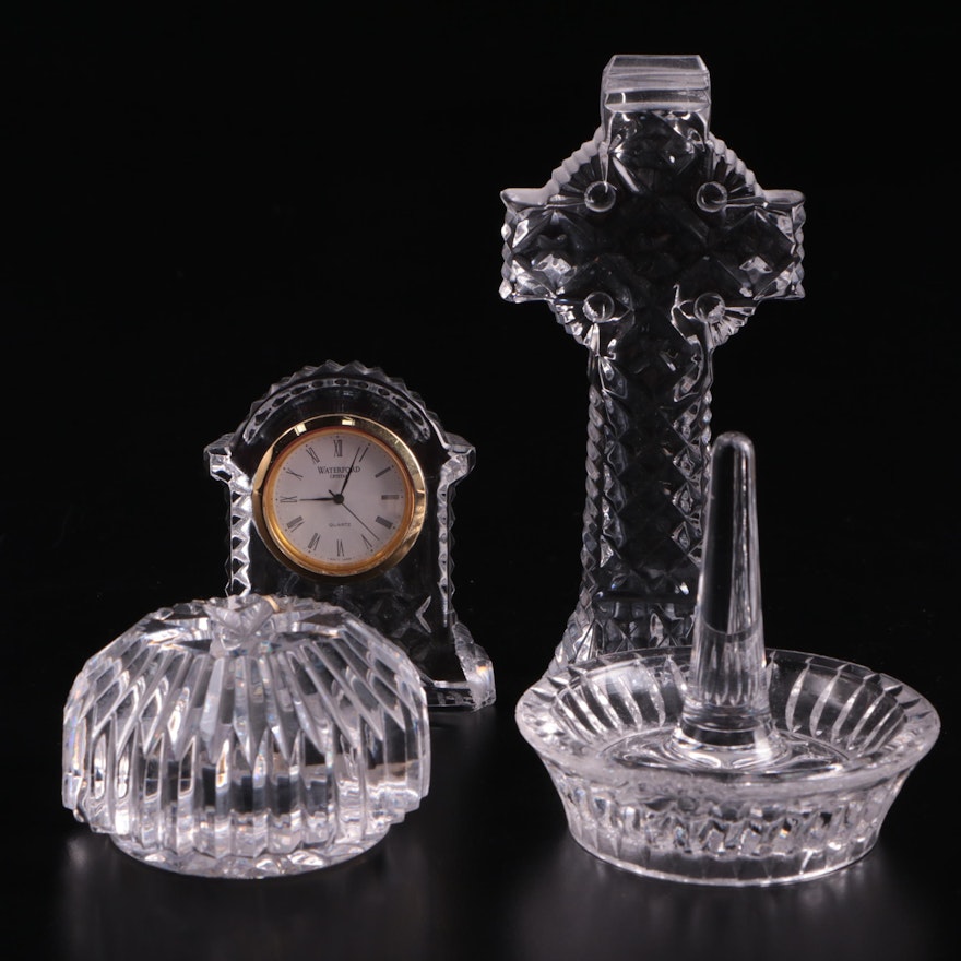 Waterford Crystal Clock and Table Accessory Collection