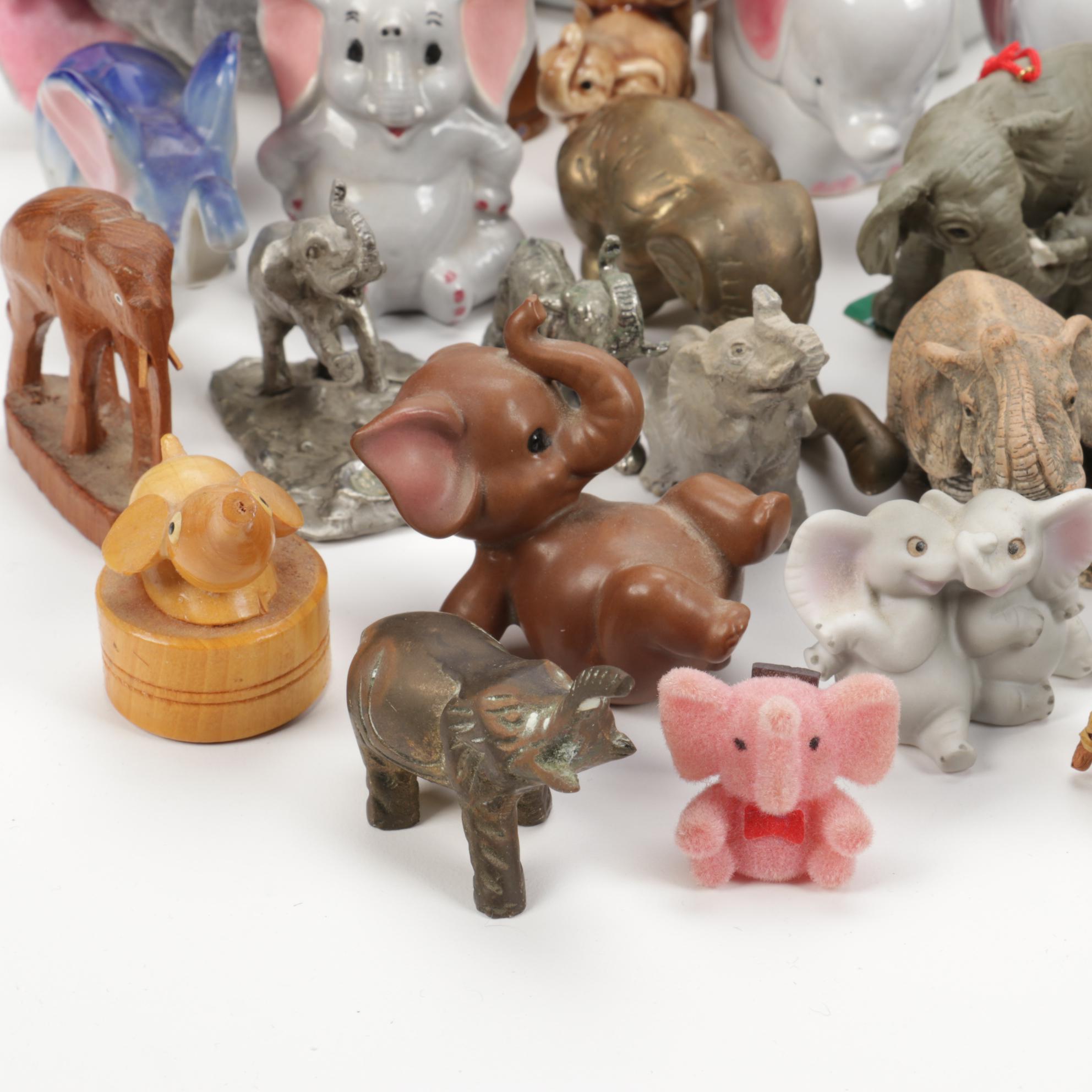 Lenox, Avon, Russ, and More Elephant Figurines
