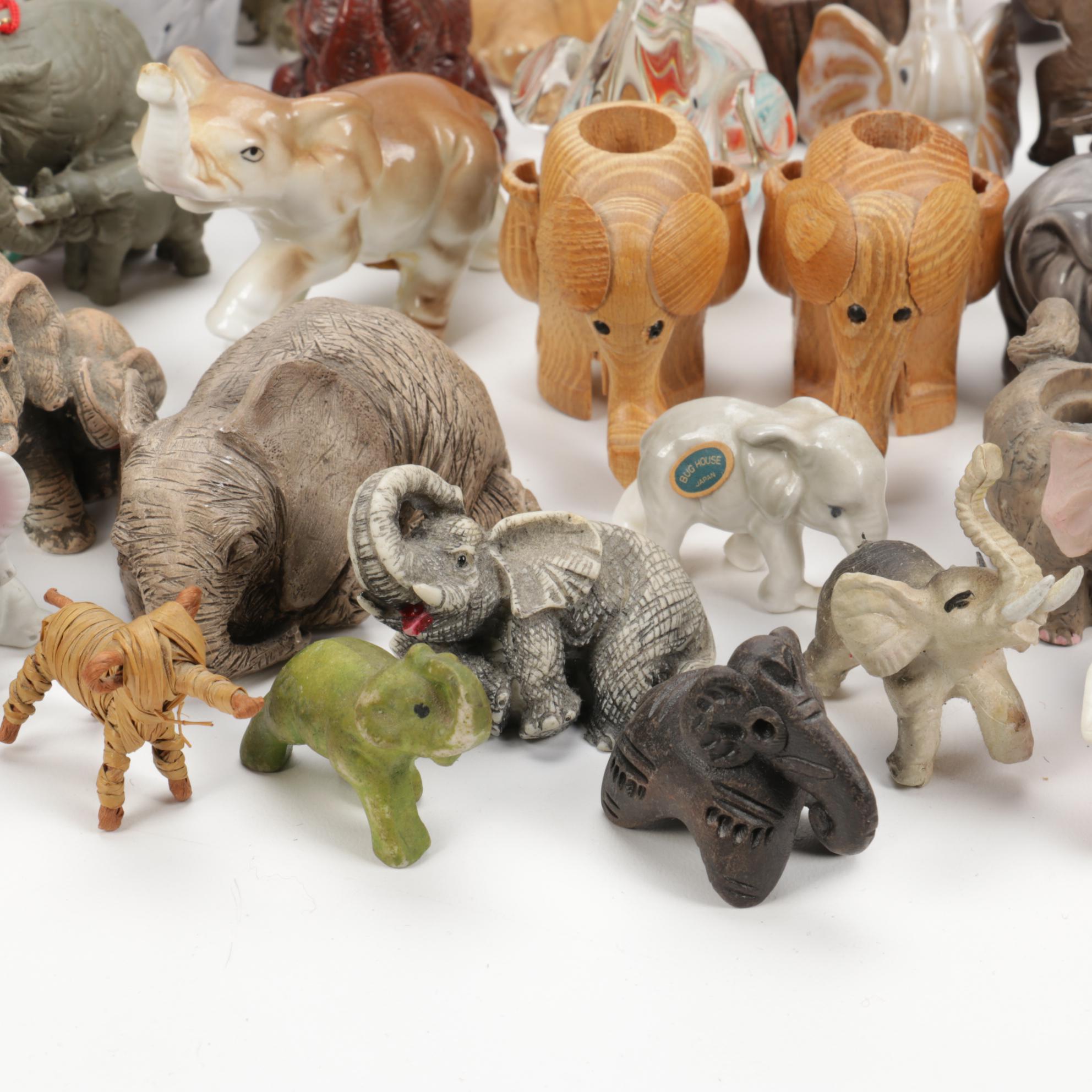 Lenox, Avon, Russ, and More Elephant Figurines