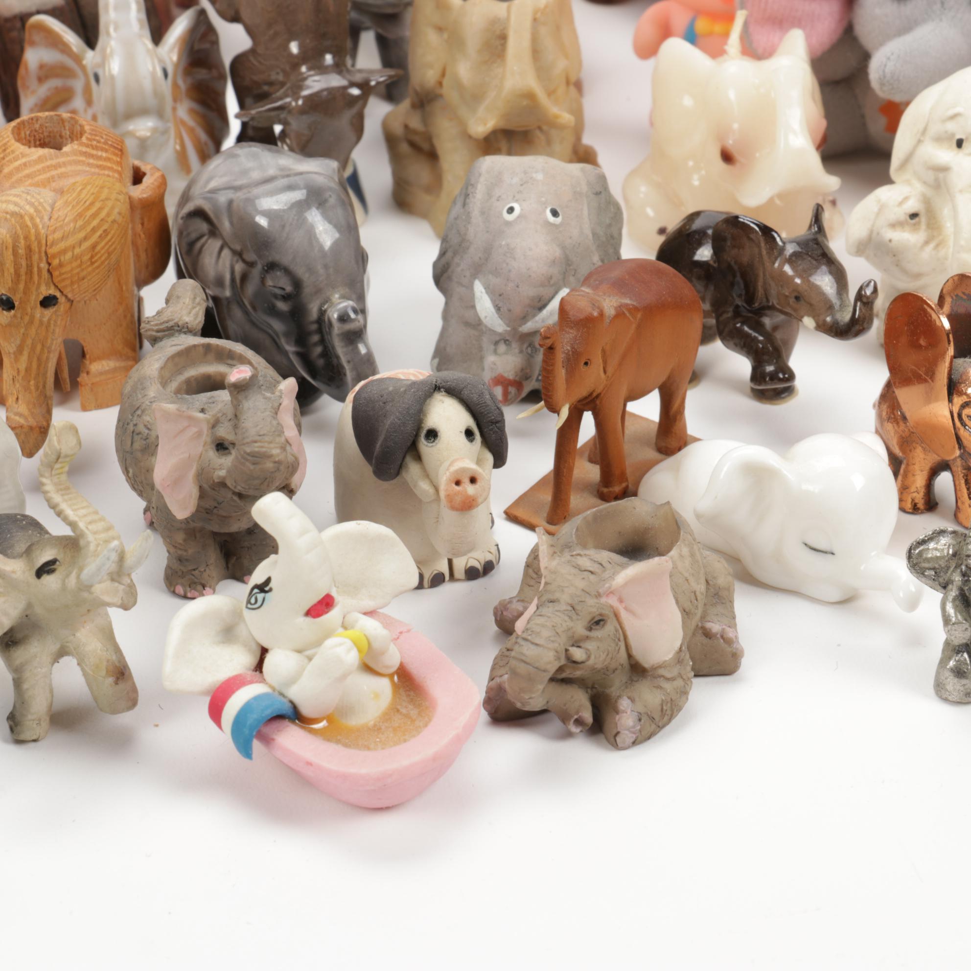 Lenox, Avon, Russ, and More Elephant Figurines