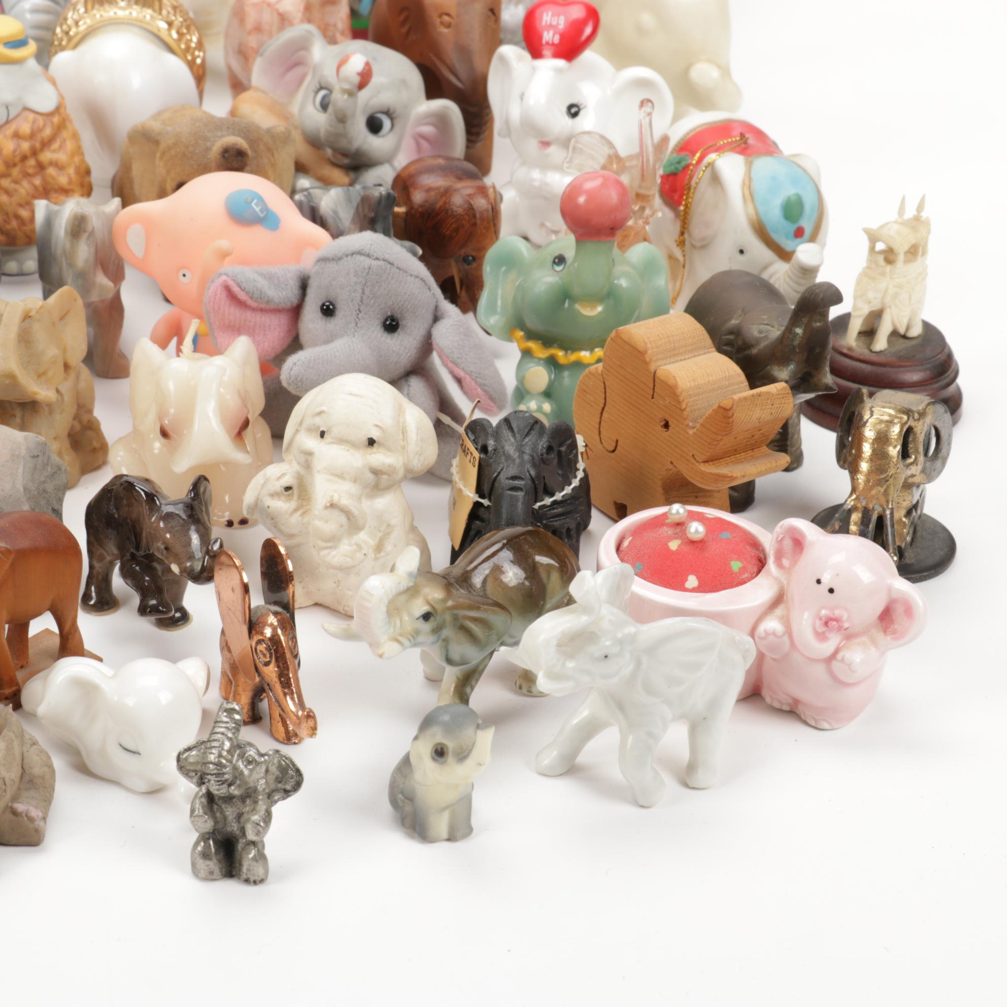 Lenox, Avon, Russ, and More Elephant Figurines