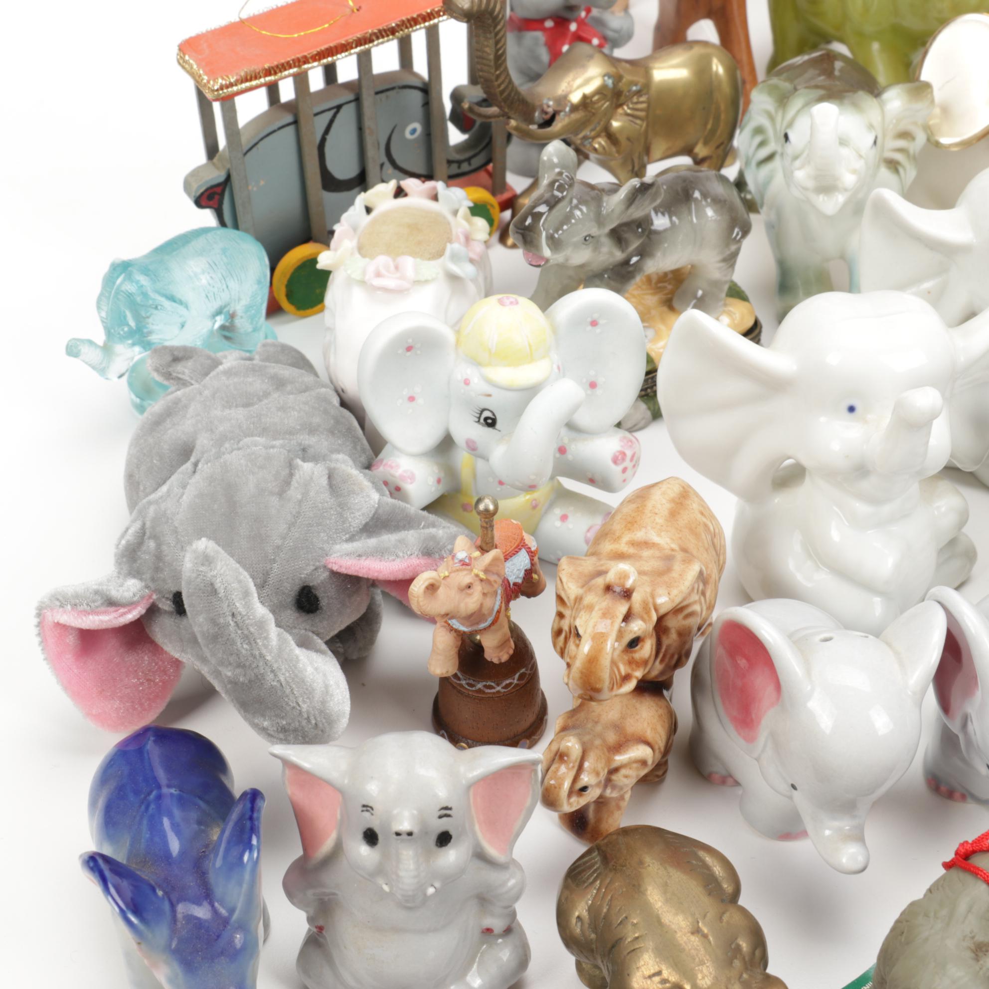 Lenox, Avon, Russ, and More Elephant Figurines