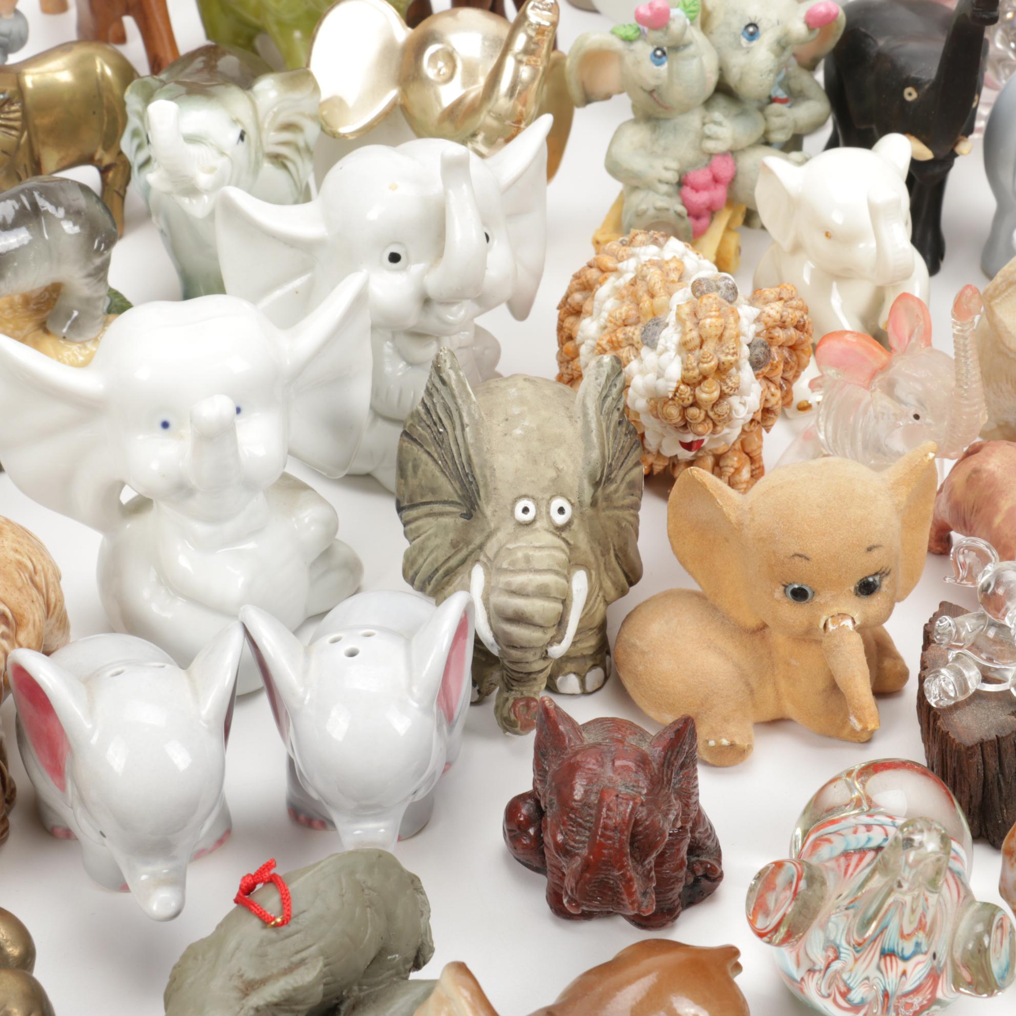 Lenox, Avon, Russ, and More Elephant Figurines