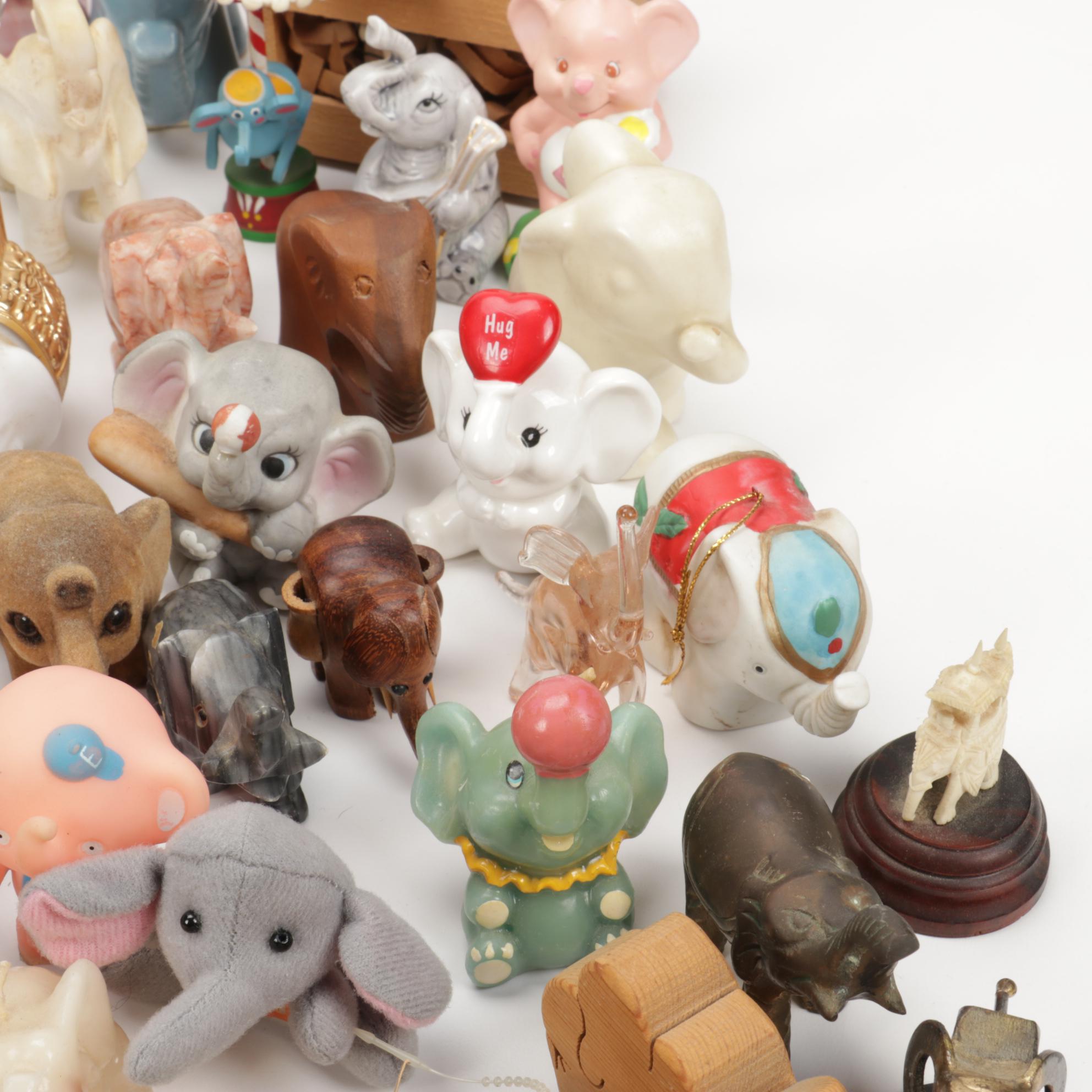Lenox, Avon, Russ, and More Elephant Figurines