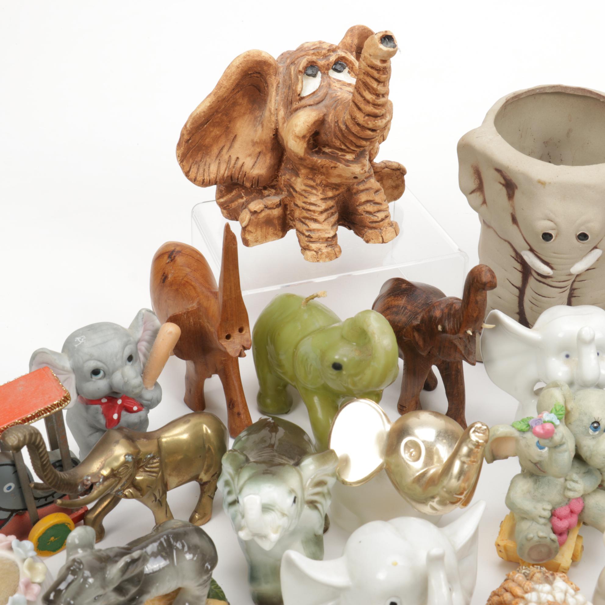 Lenox, Avon, Russ, and More Elephant Figurines