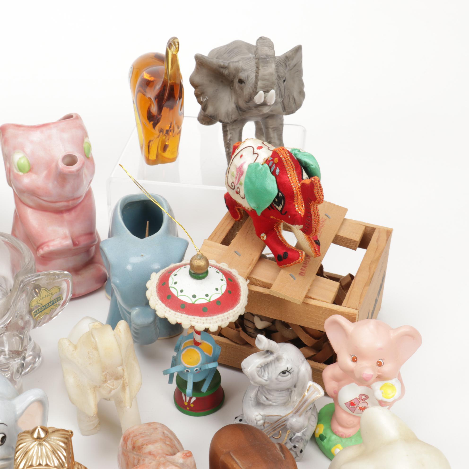 Lenox, Avon, Russ, and More Elephant Figurines