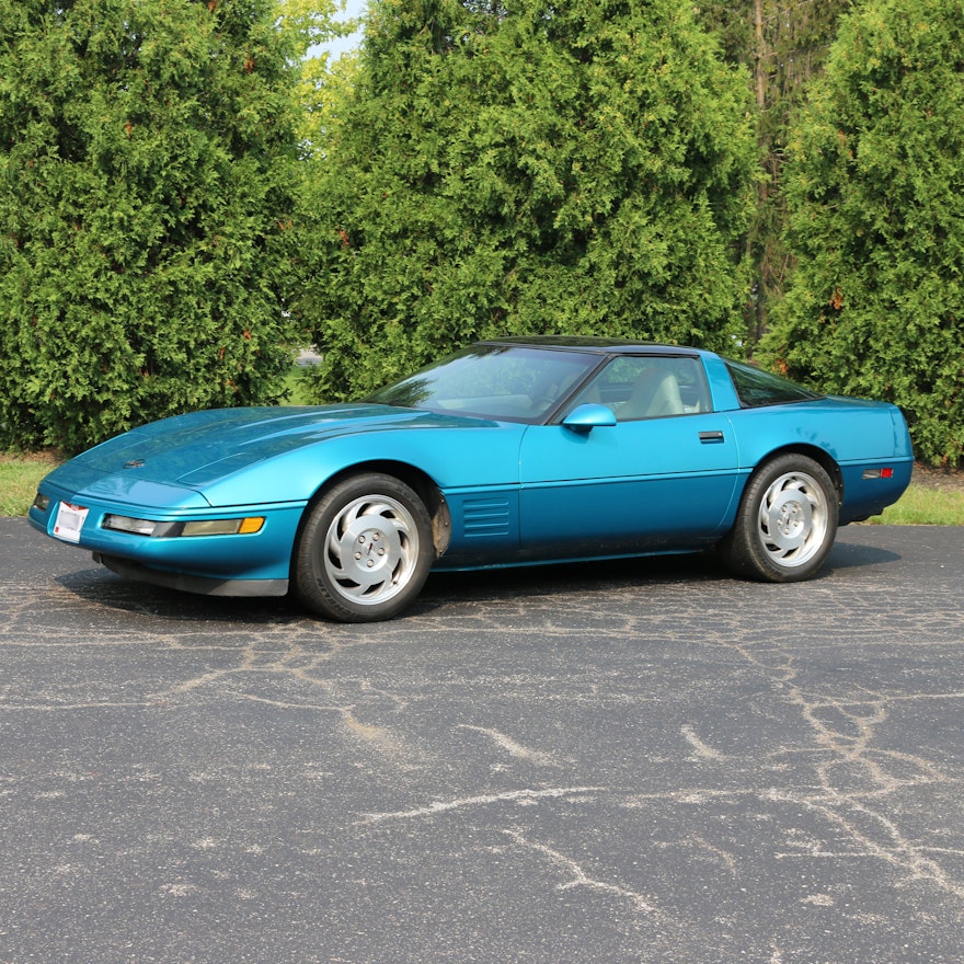 1994 Chevrolet Corvette Coupe in Bright Aqua Metallic