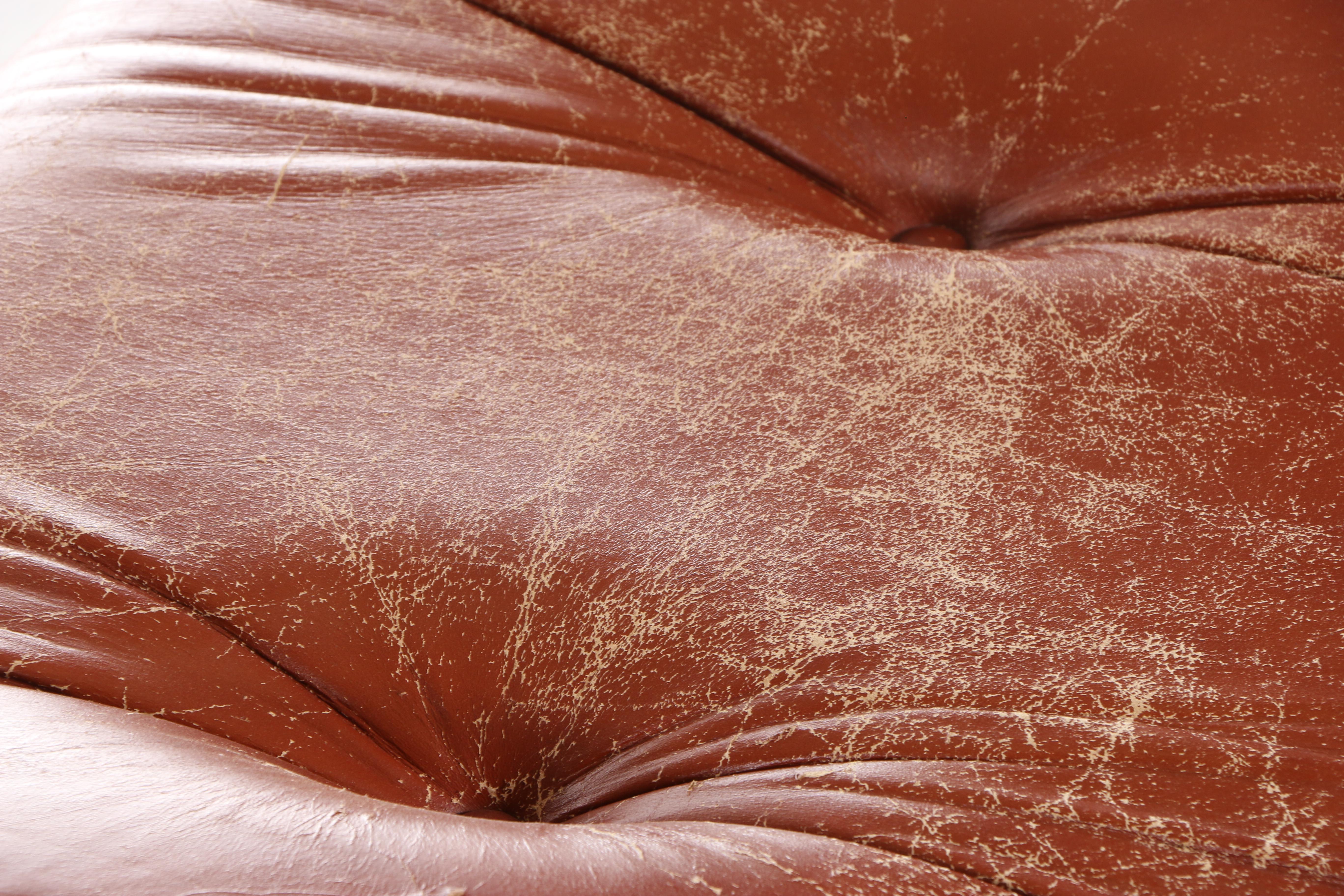 Charlton Company Mid Century Modern Walnut Eames Style Lounge Chair and Ottoman